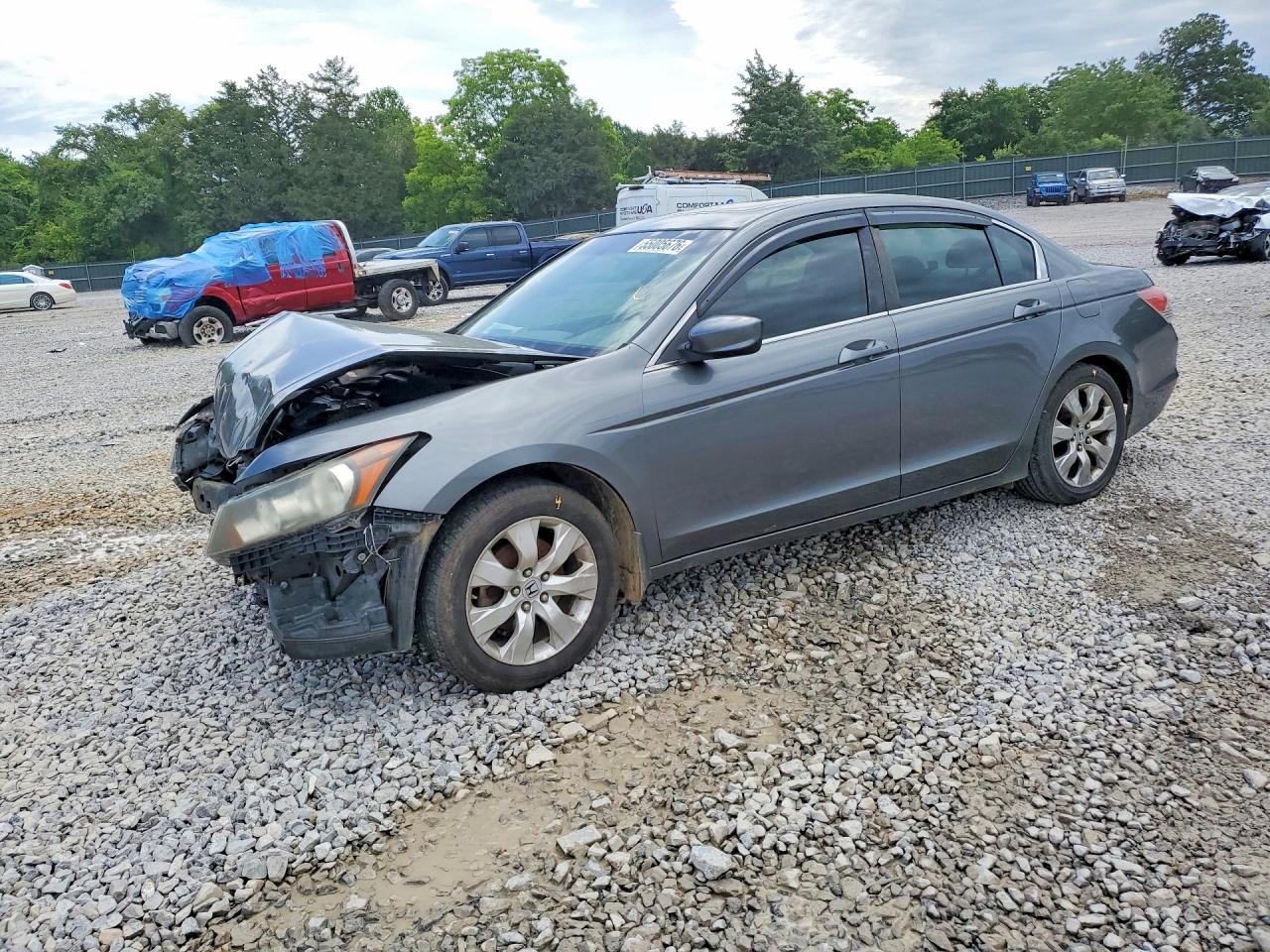 2008 Hond Accord Gray vin: JHMCP26748C012041