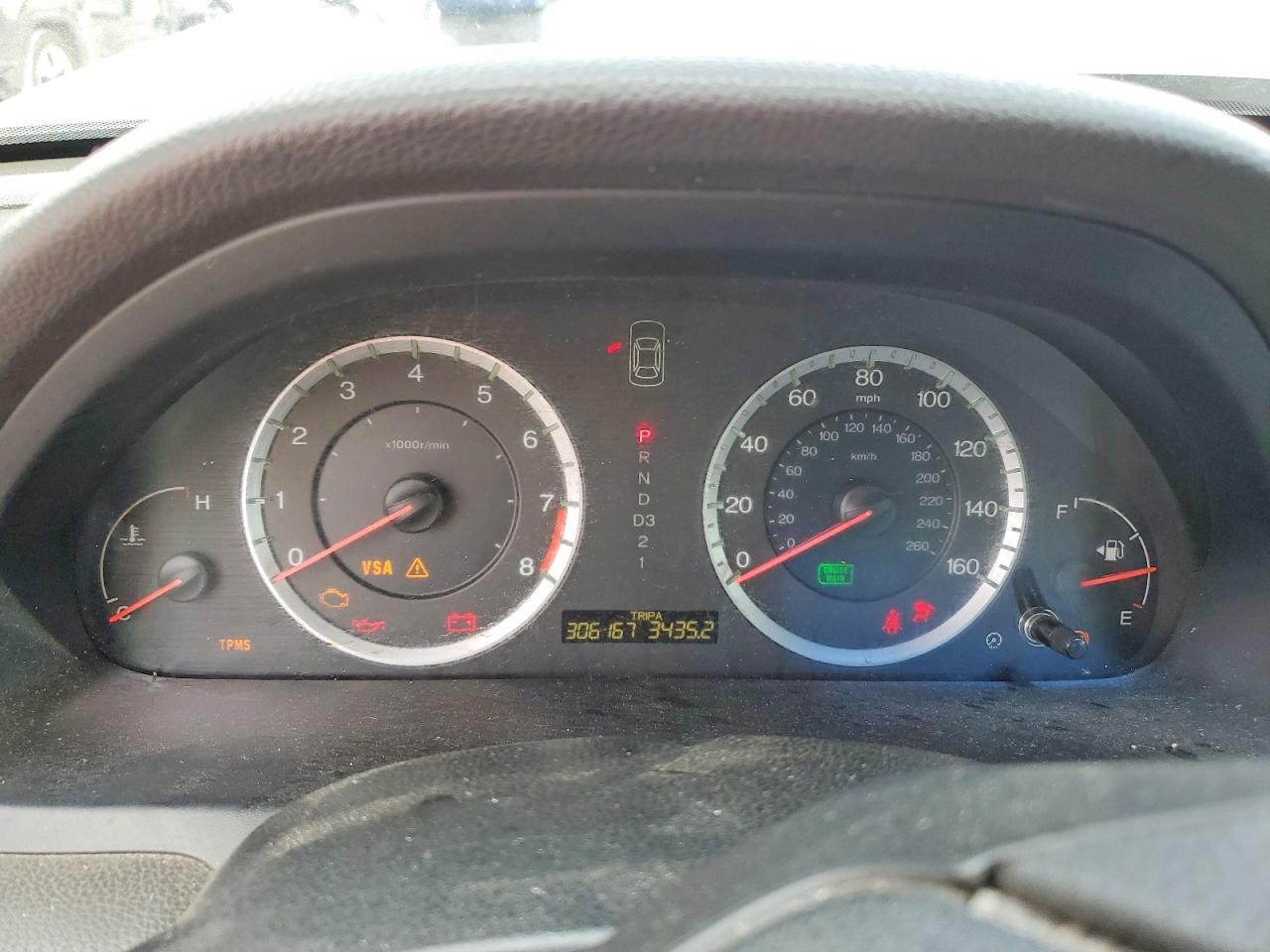 2008 Hond Accord Gray vin: JHMCP26748C012041