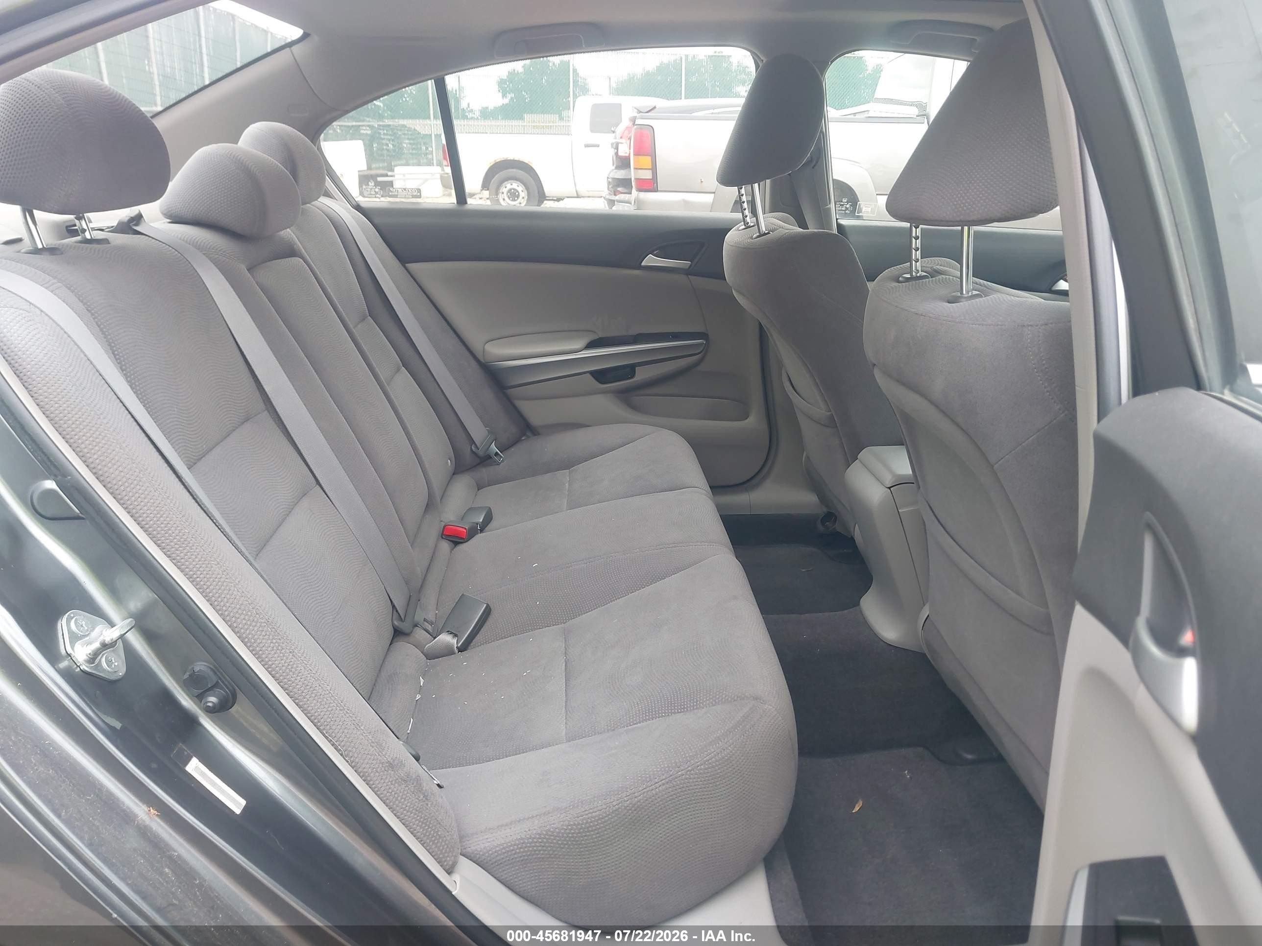 2008 Honda Accord 2.4 Ex Gray vin: JHMCP26748C027879