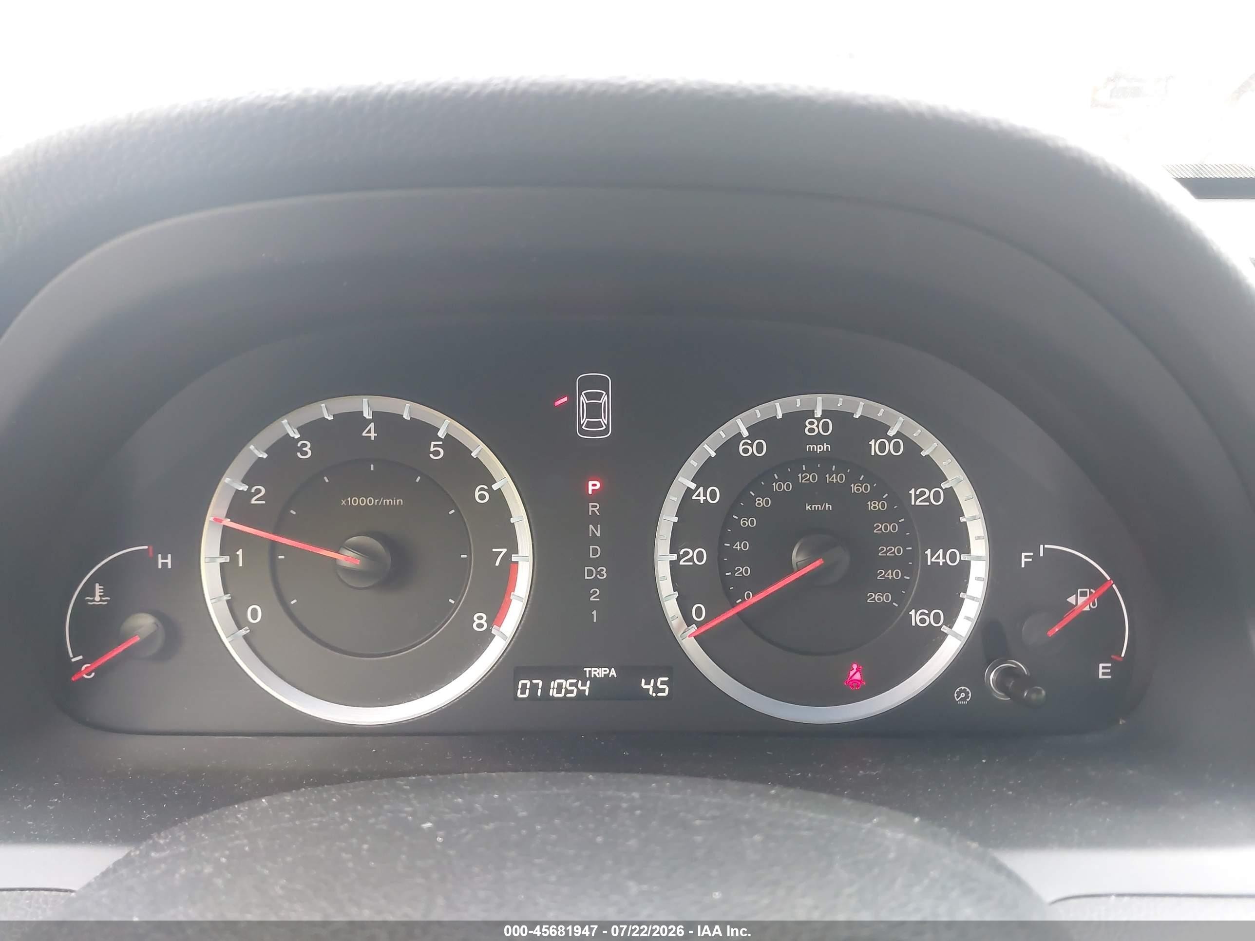 2008 Honda Accord 2.4 Ex Gray vin: JHMCP26748C027879
