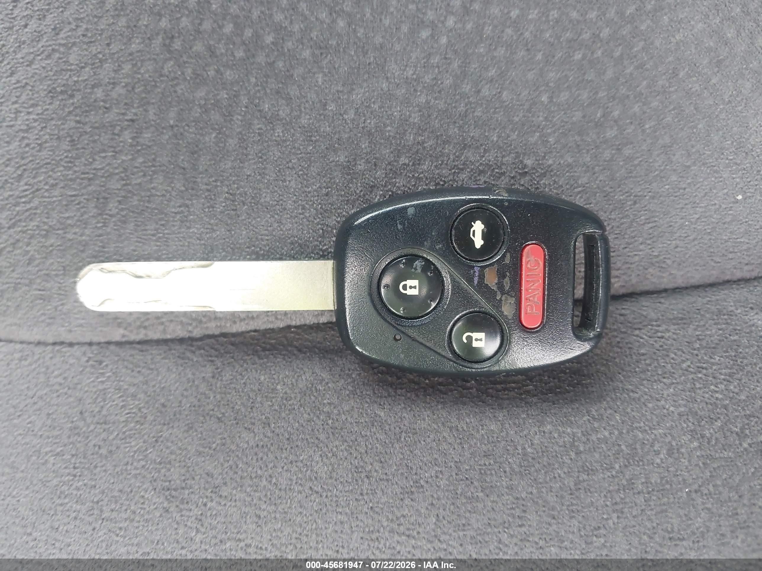 2008 Honda Accord 2.4 Ex Gray vin: JHMCP26748C027879