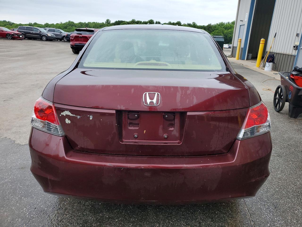 2008 Honda Accord Ex Maroon vin: JHMCP26748C050661
