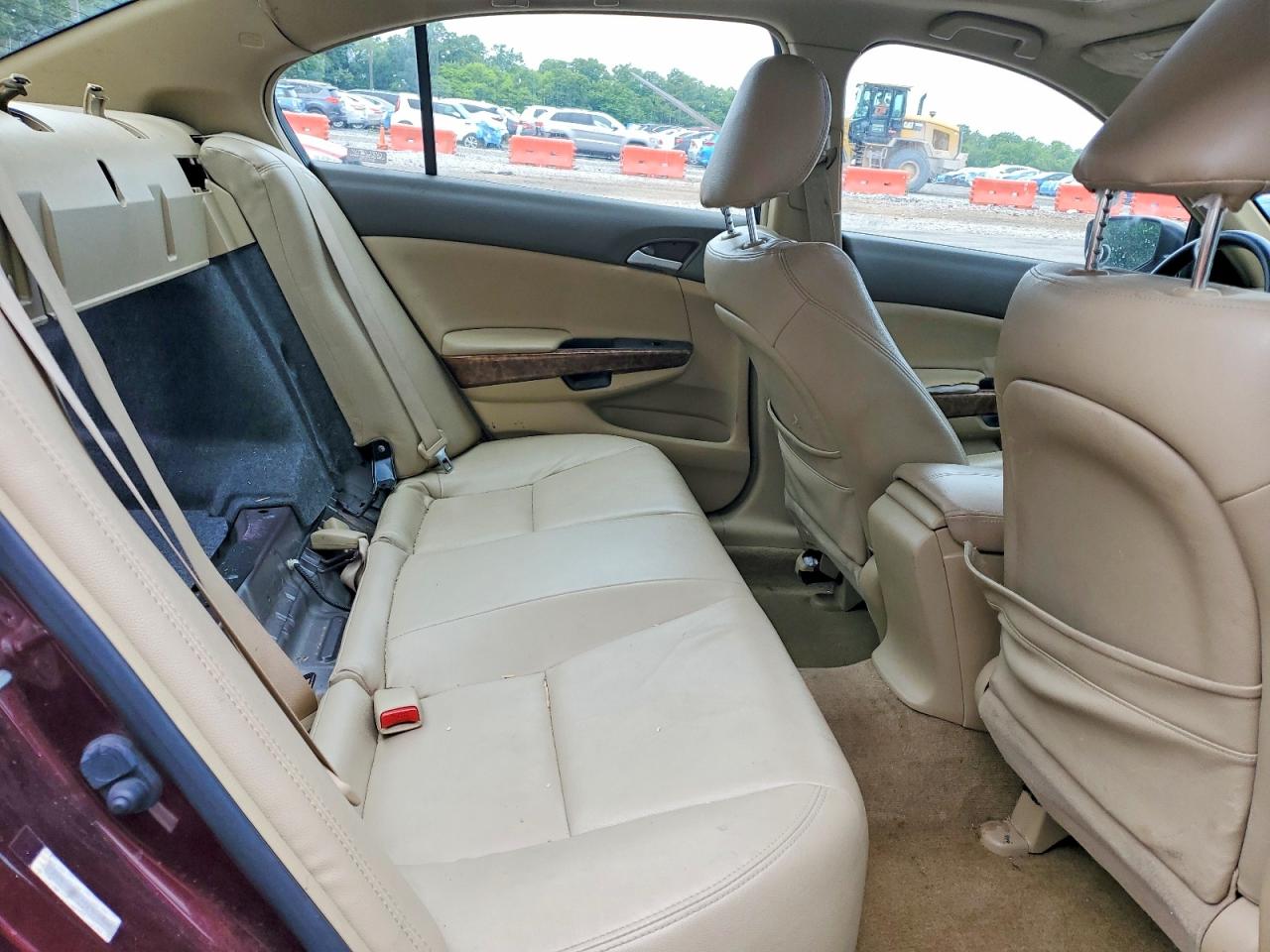 2008 Honda Accord Ex Maroon vin: JHMCP26748C050661
