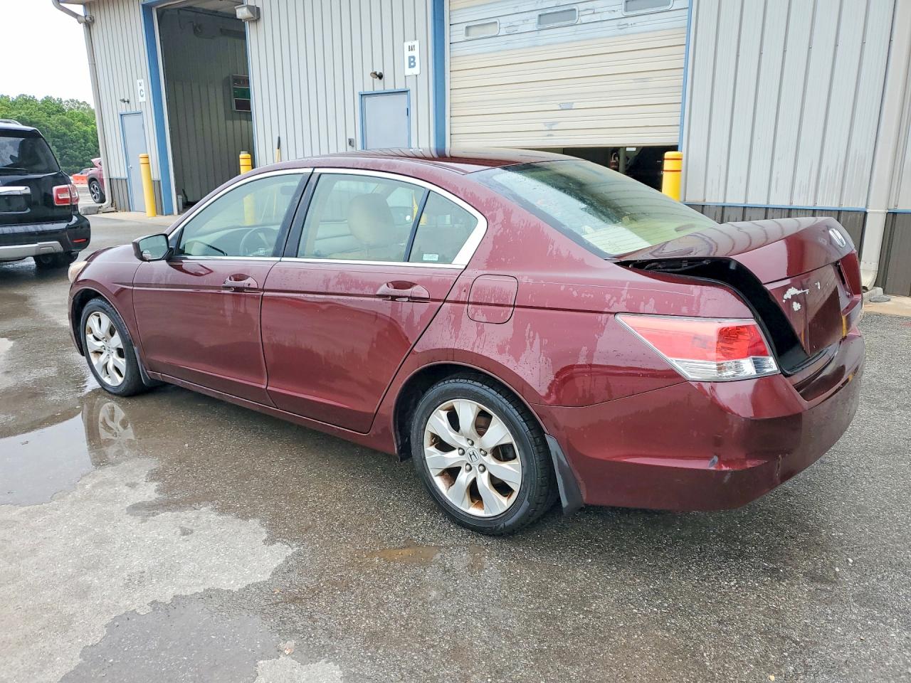 2008 Honda Accord Ex Maroon vin: JHMCP26748C050661