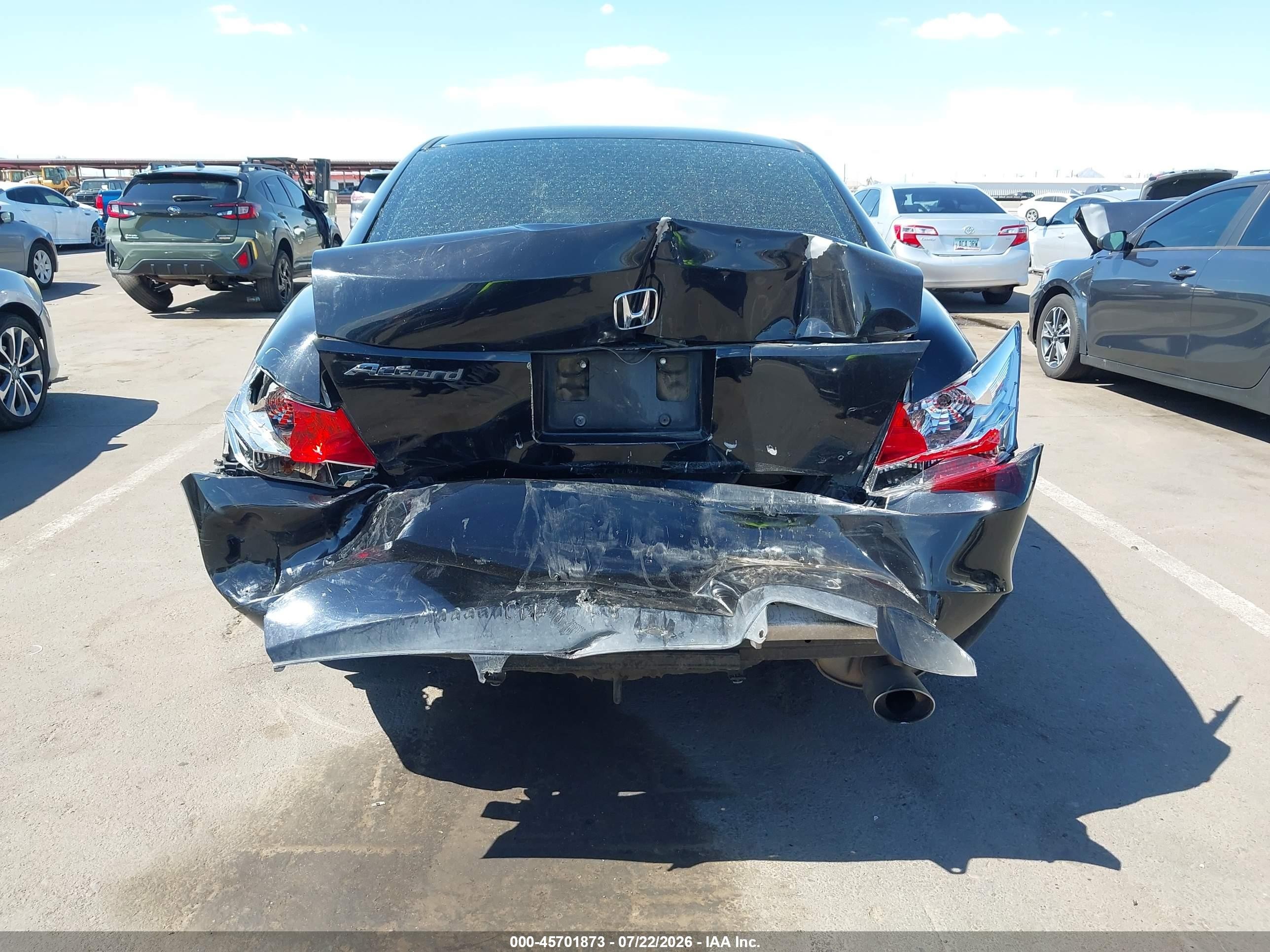 2008 Honda Accord 2.4 Ex Black vin: JHMCP26758C031567