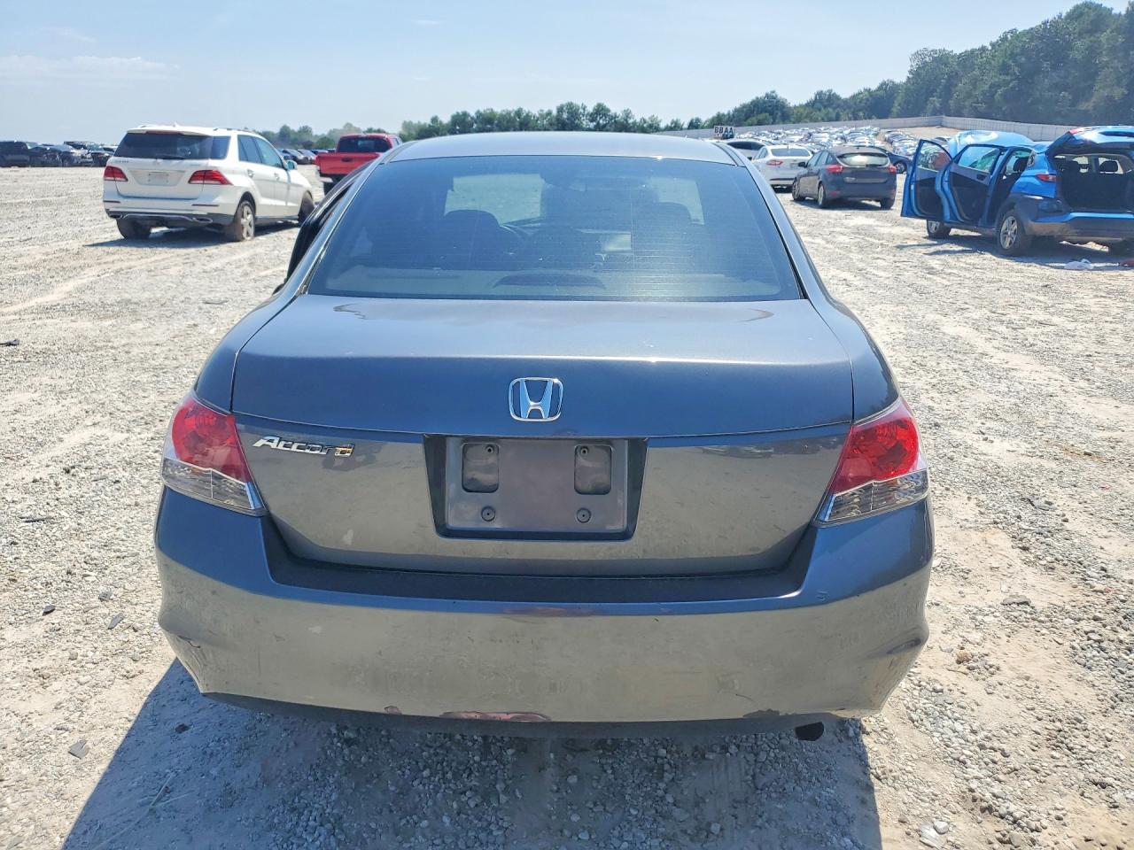 2008 Honda Accord Ex Gray vin: JHMCP26758C066545