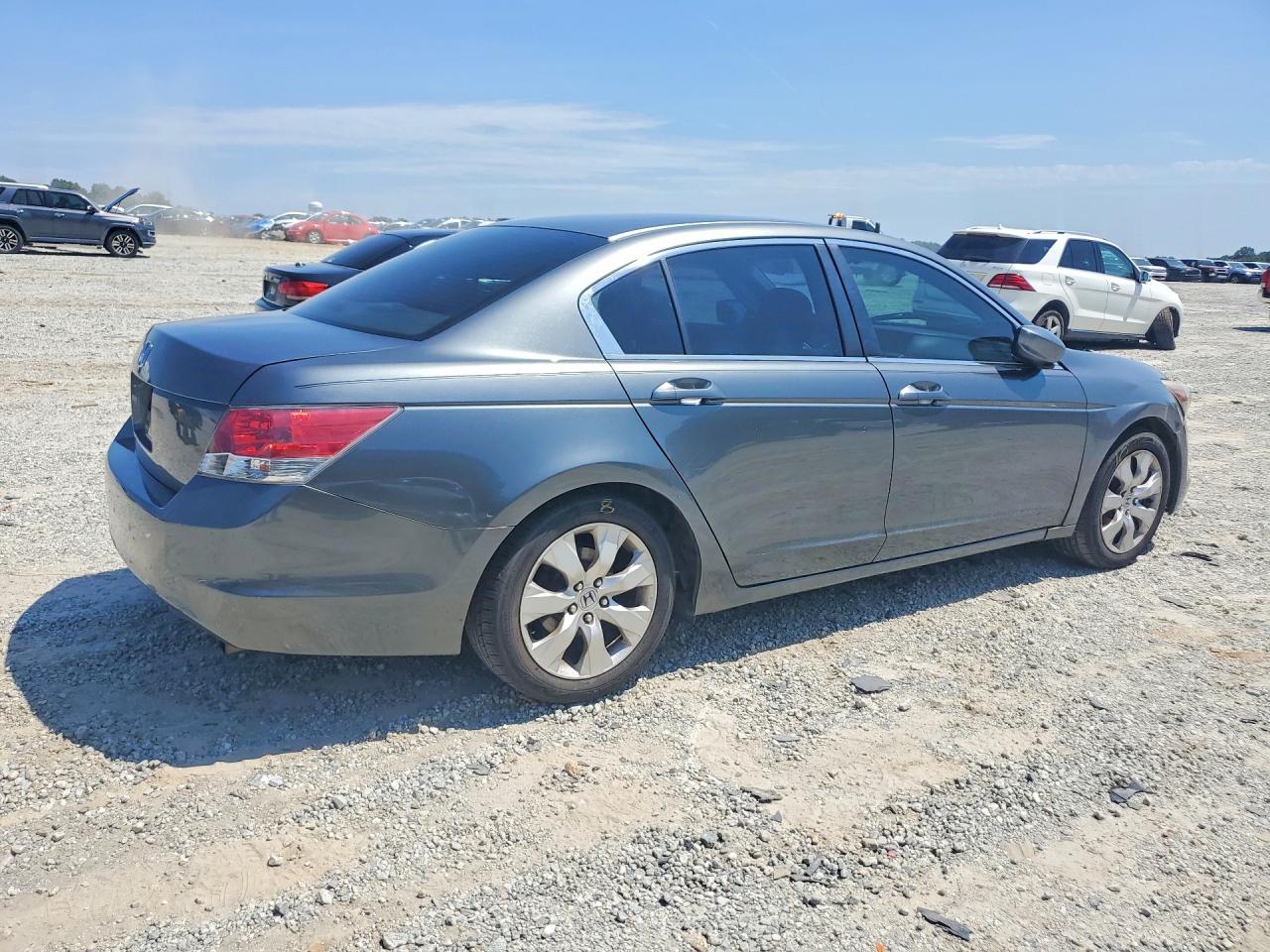 2008 Honda Accord Ex Gray vin: JHMCP26758C066545
