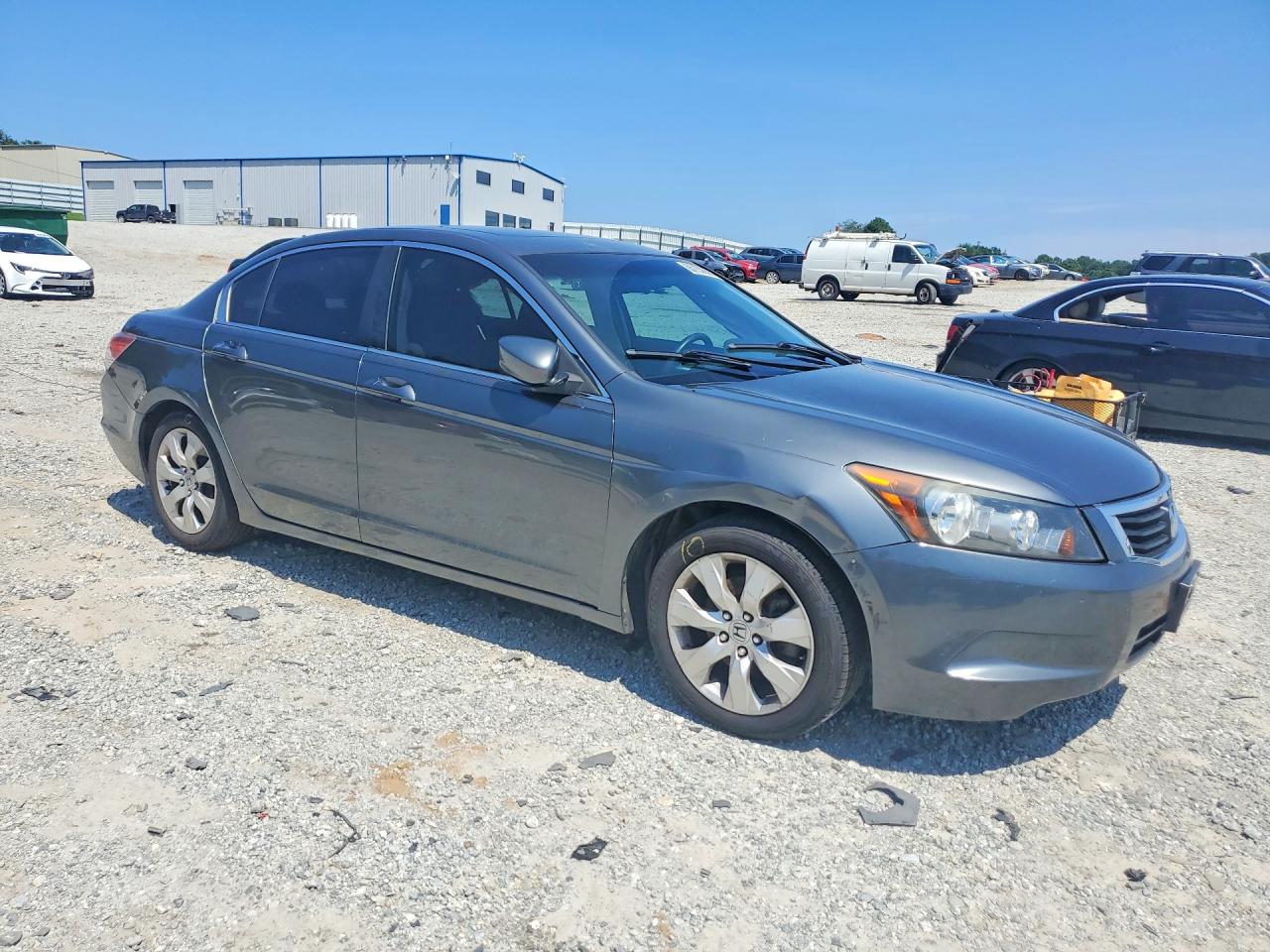 2008 Honda Accord Ex Gray vin: JHMCP26758C066545