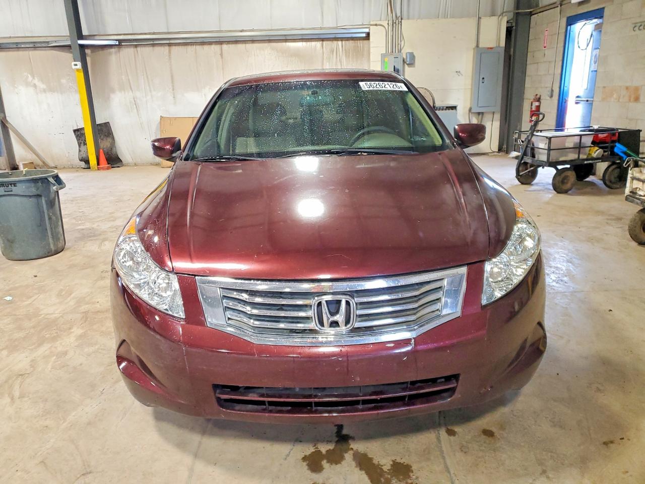 2008 Honda Accord Ex Burgundy vin: JHMCP26768C048622