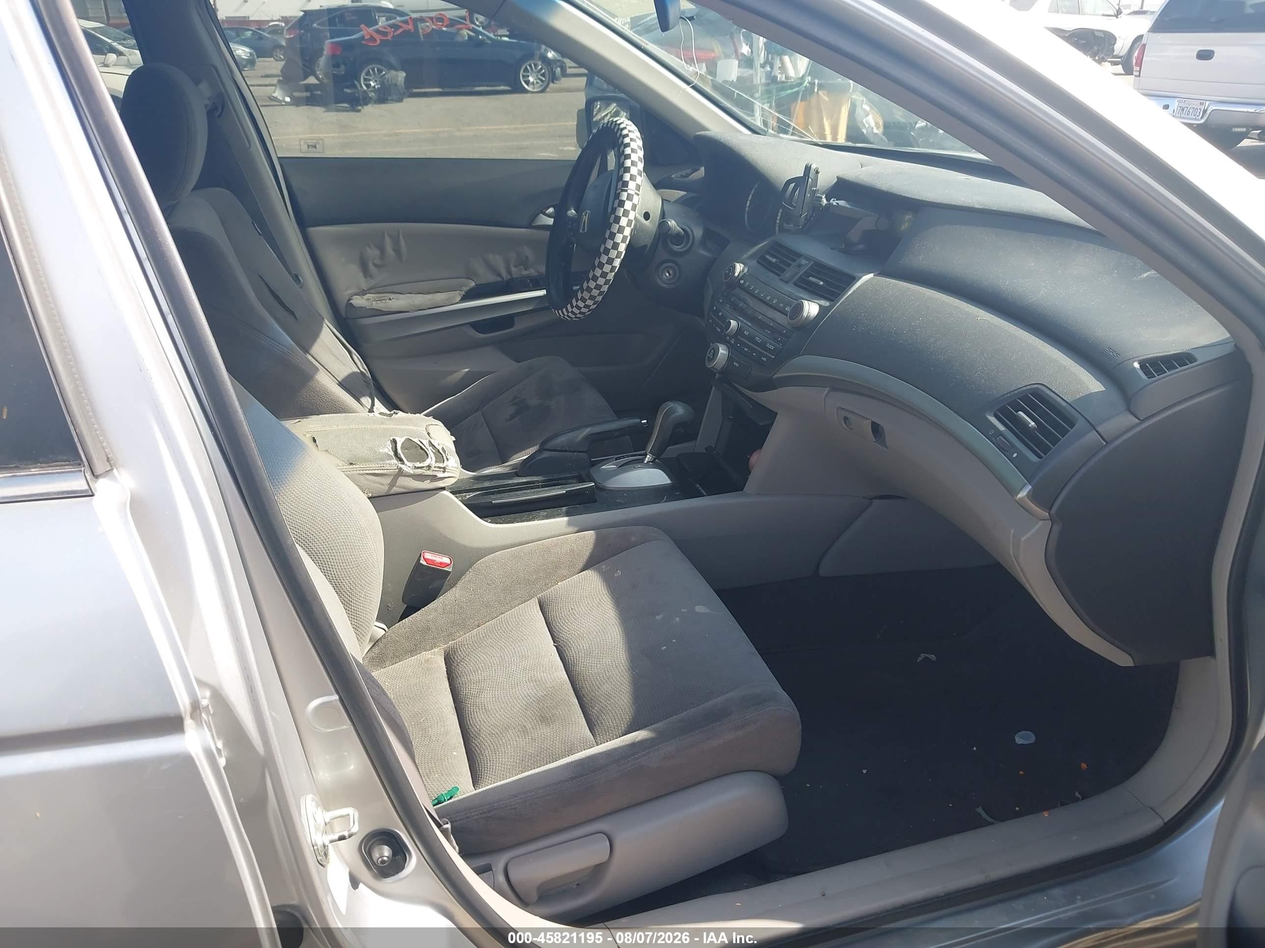 2008 Honda Accord 2.4 Ex Silver vin: JHMCP26768CO47535