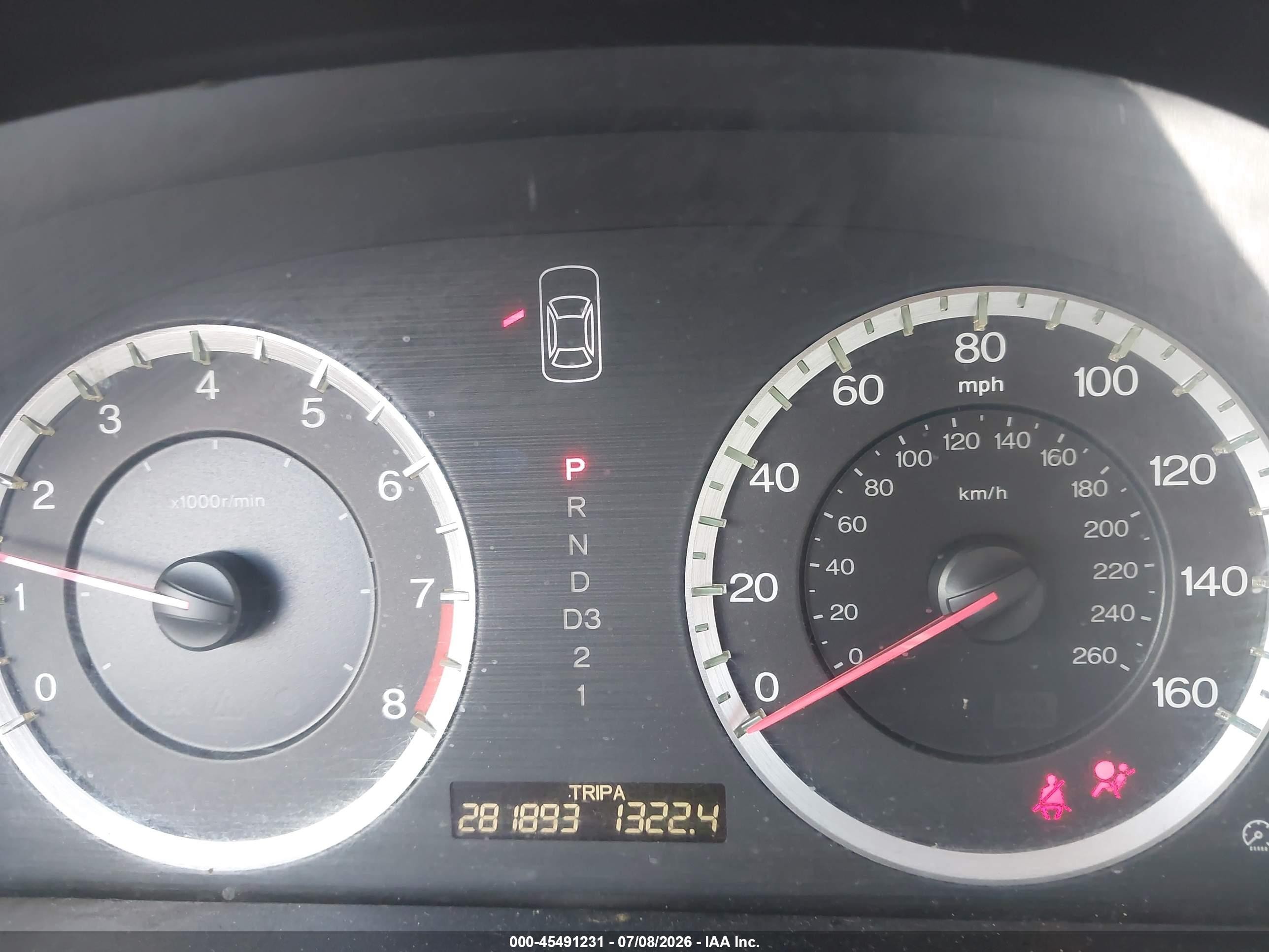 2008 Honda Accord 2.4 Ex Gray vin: JHMCP26788C078043