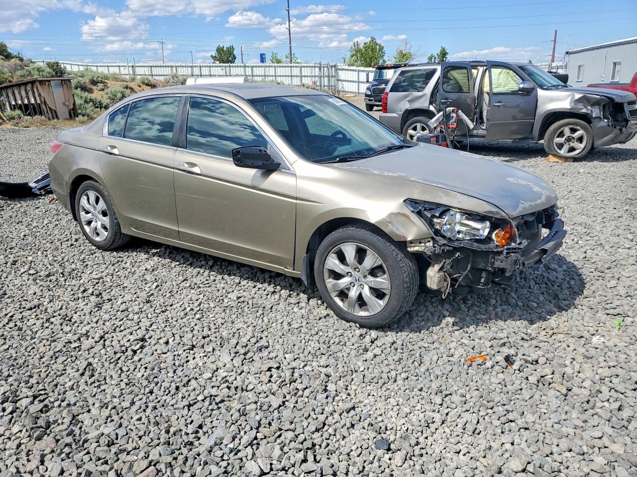 2008 Honda Accord Ex Tan vin: JHMCP267X8C006793