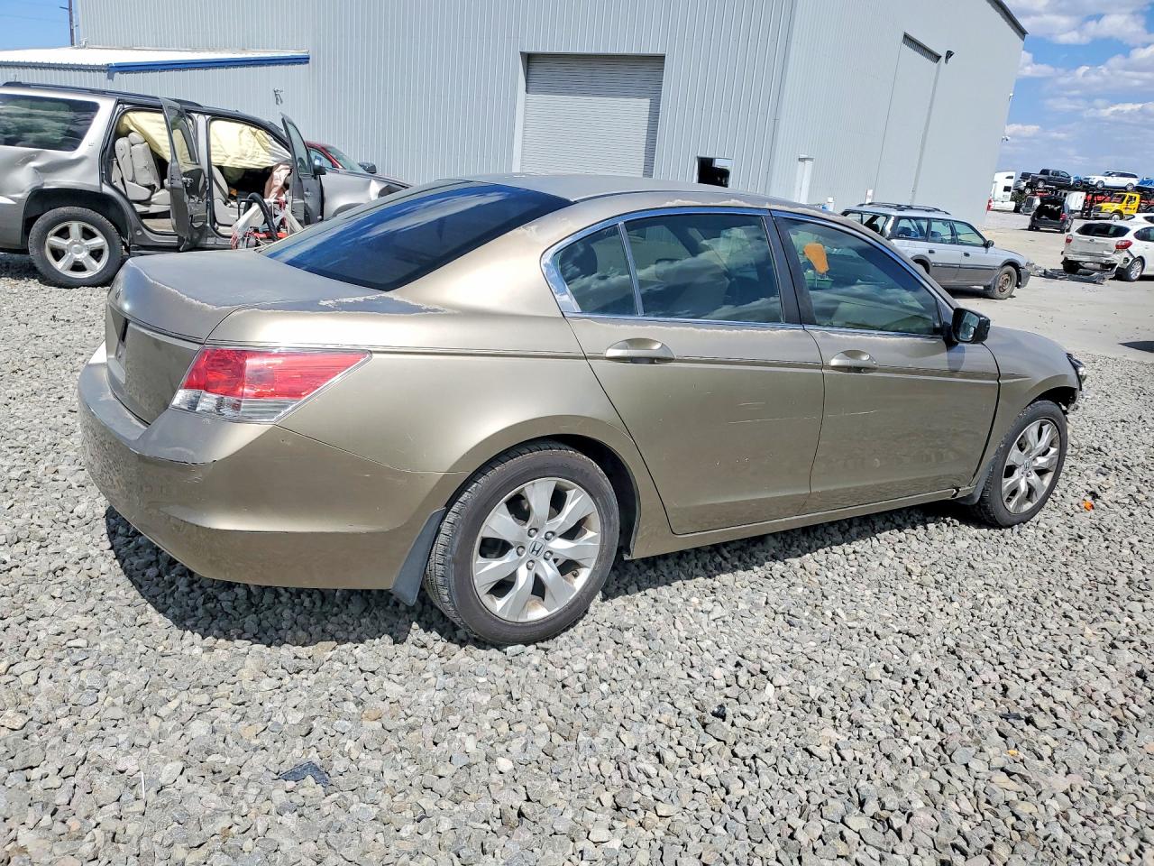 2008 Honda Accord Ex Tan vin: JHMCP267X8C006793