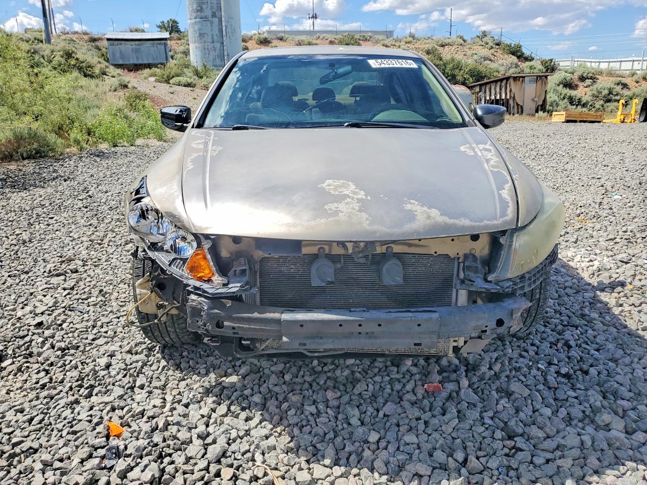 2008 Honda Accord Ex Tan vin: JHMCP267X8C006793