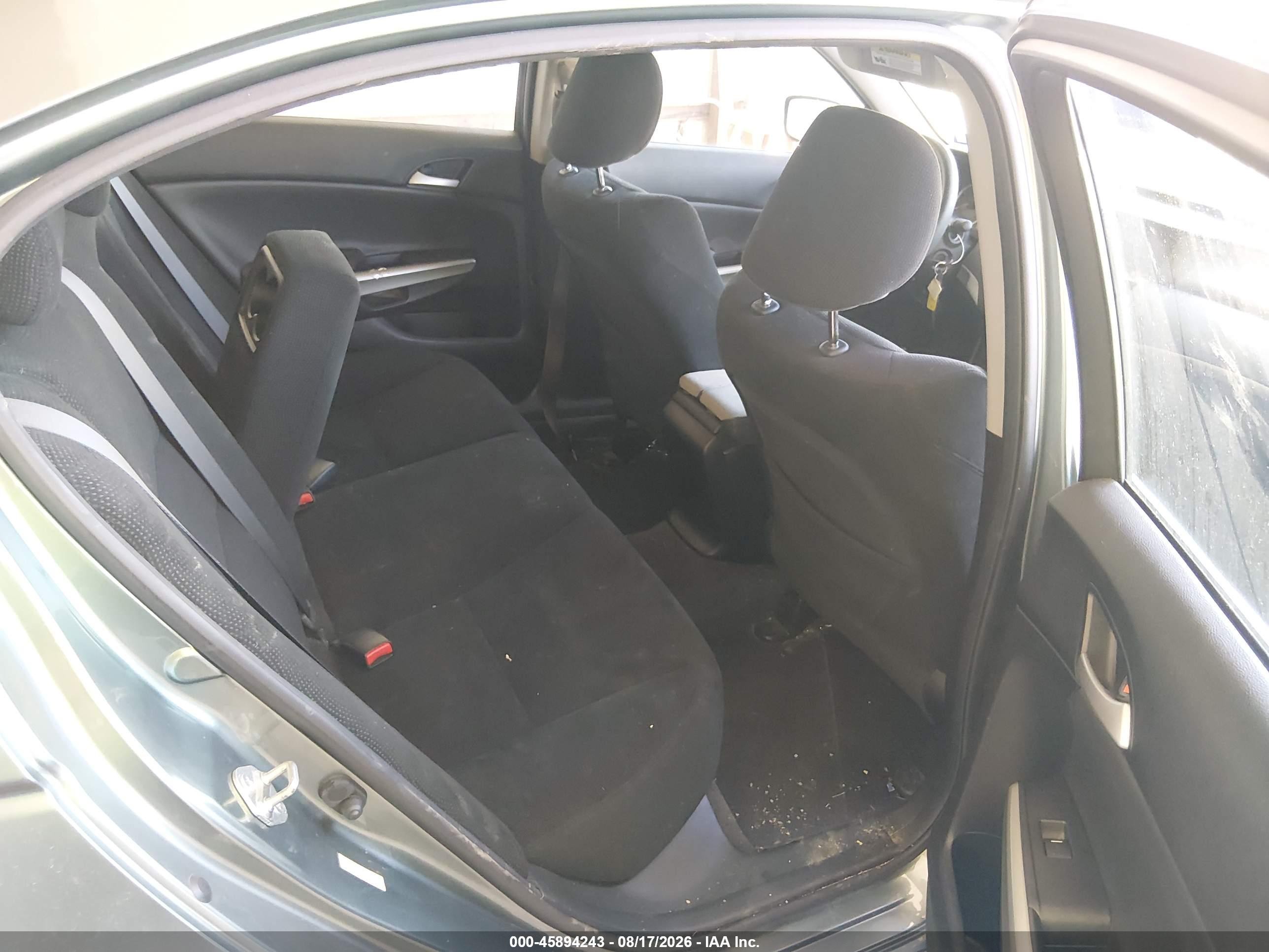 2008 Honda Accord 2.4 Ex Green vin: JHMCP267X8C050177