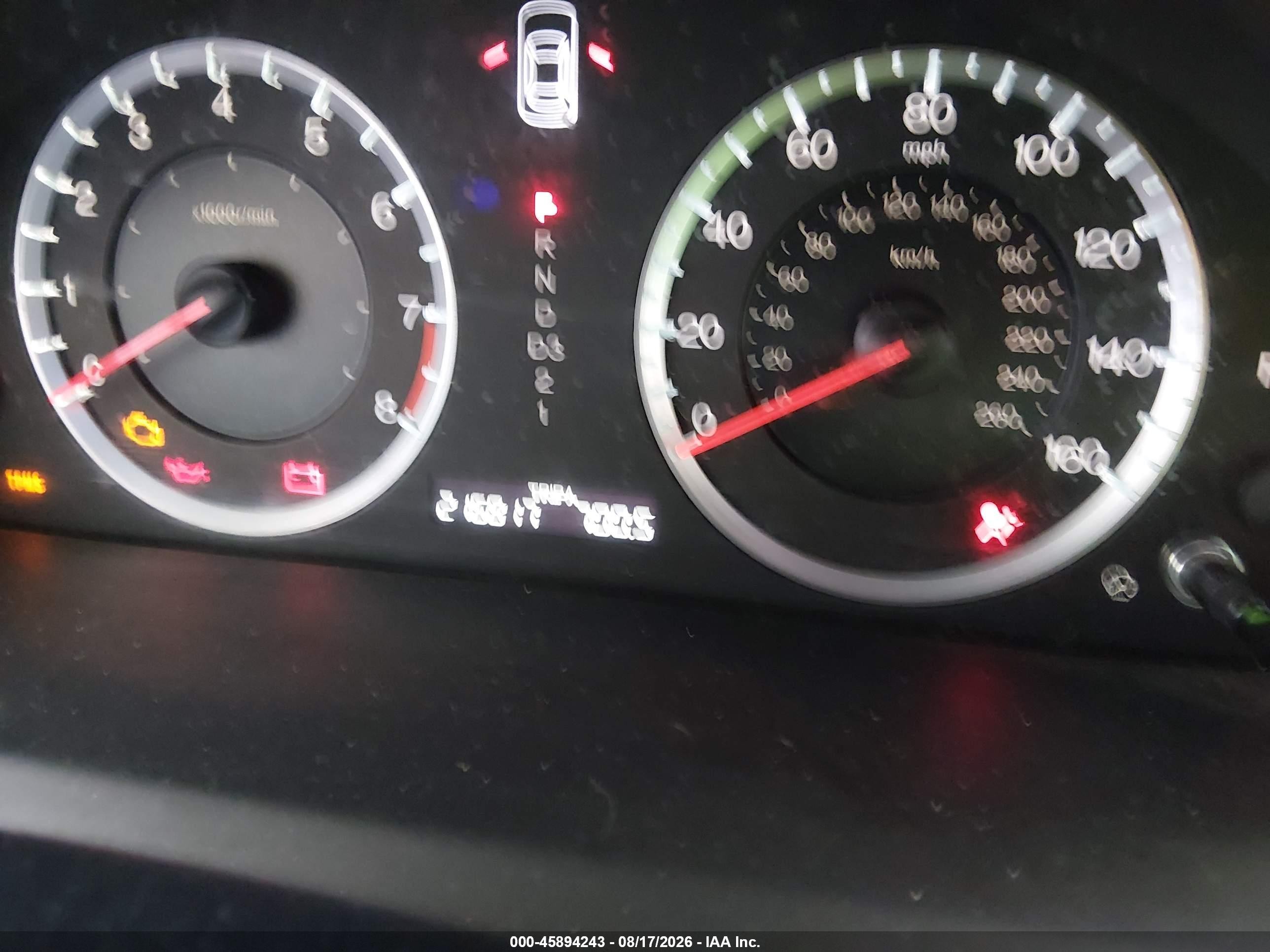 2008 Honda Accord 2.4 Ex Green vin: JHMCP267X8C050177