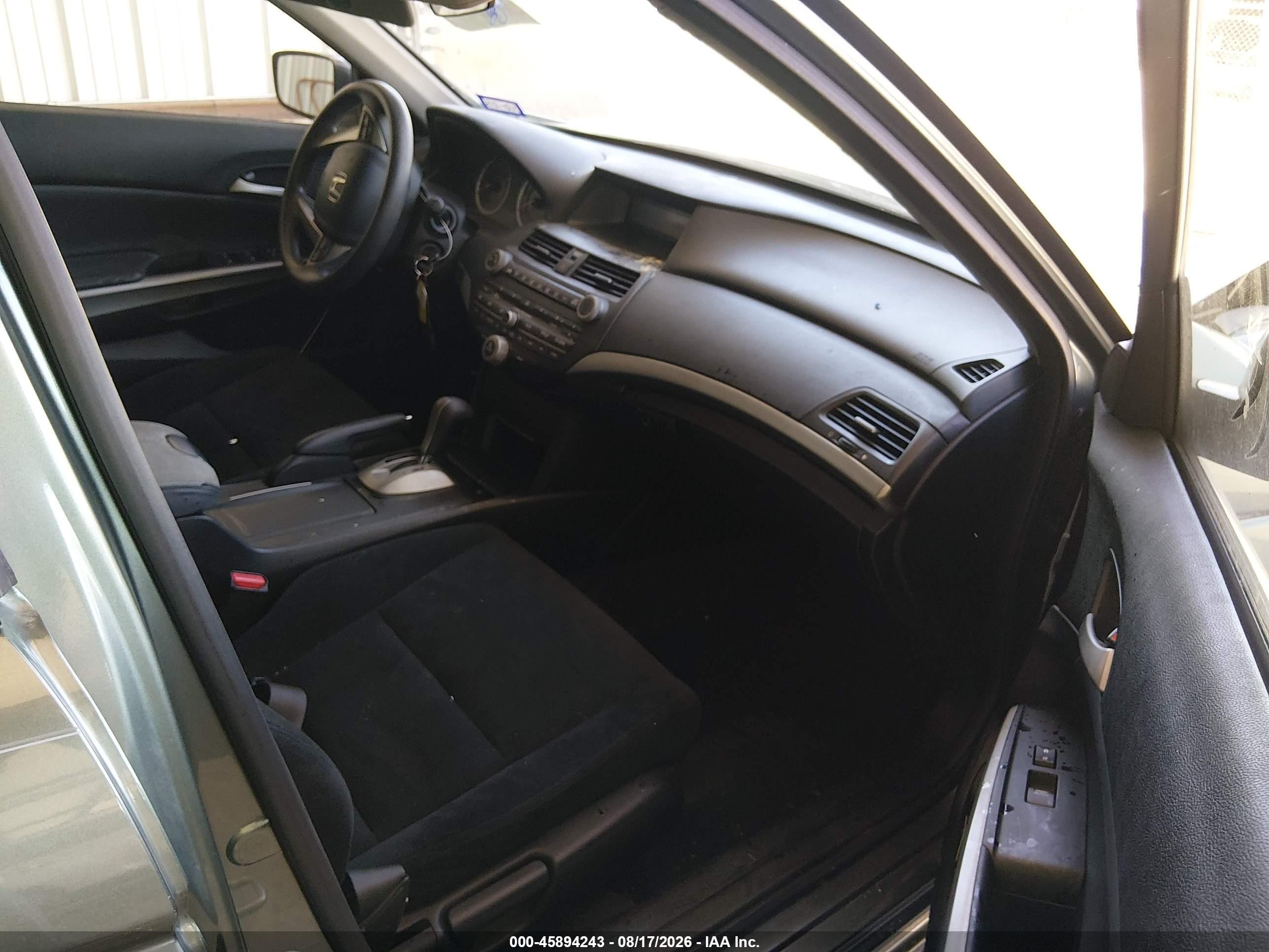 2008 Honda Accord 2.4 Ex Green vin: JHMCP267X8C050177