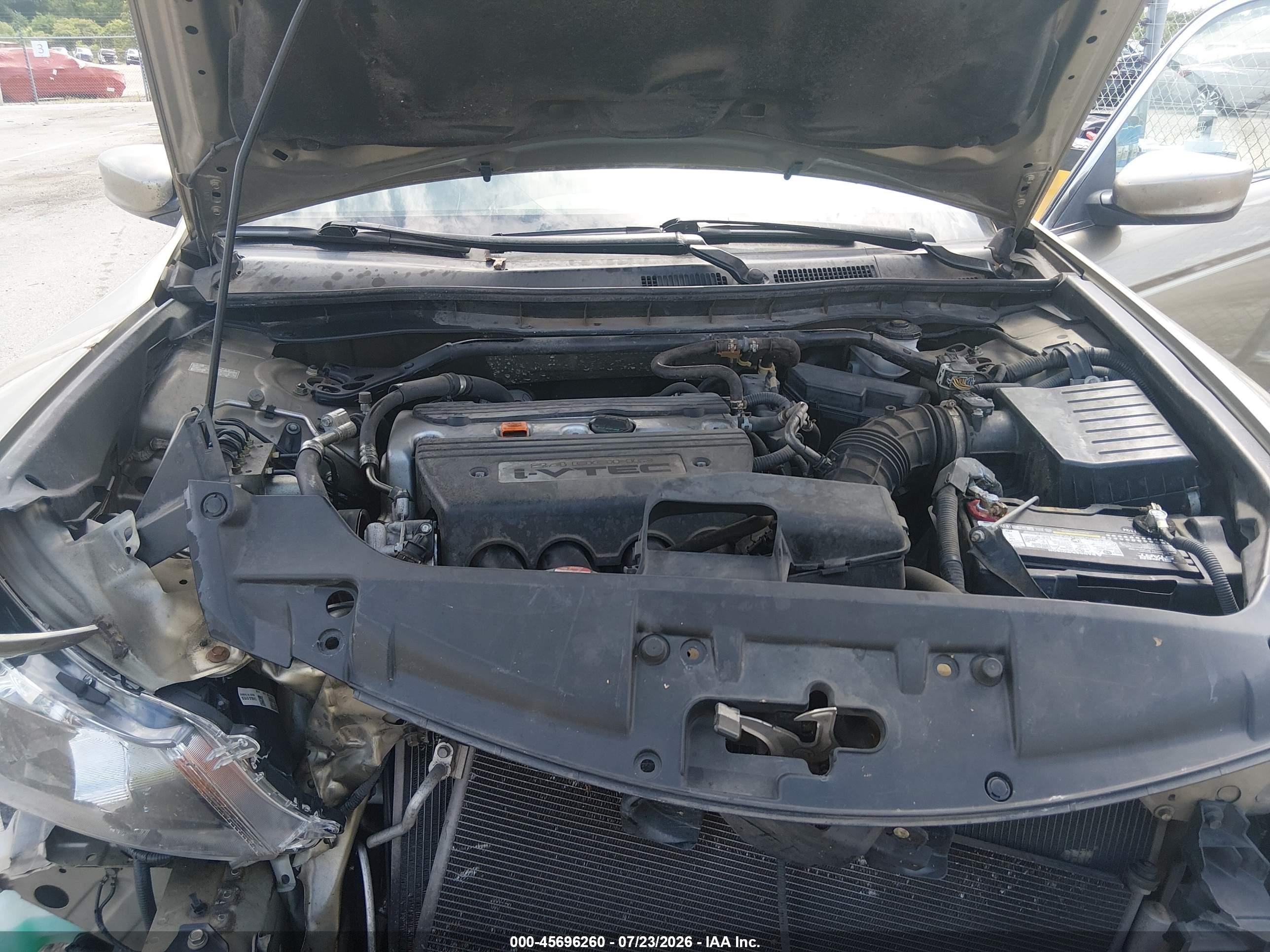 2008 Honda Accord 2.4 Ex-l Gold vin: JHMCP26808C032828