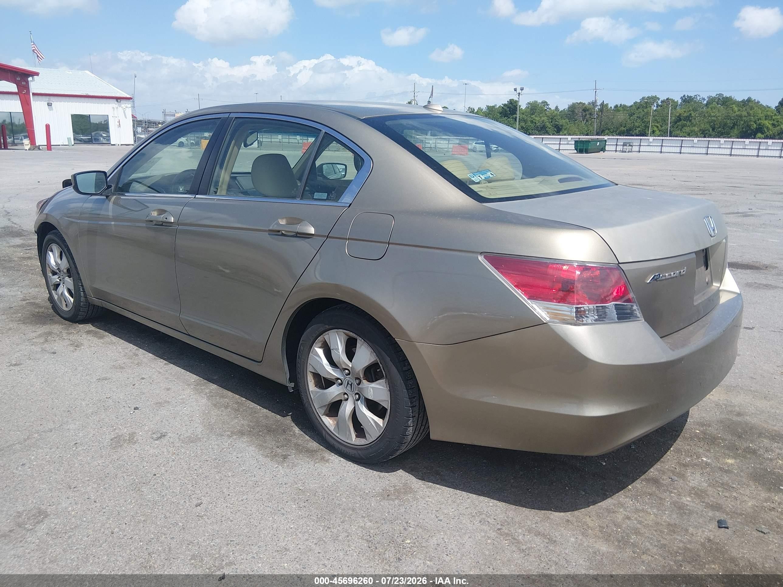 2008 Honda Accord 2.4 Ex-l Gold vin: JHMCP26808C032828