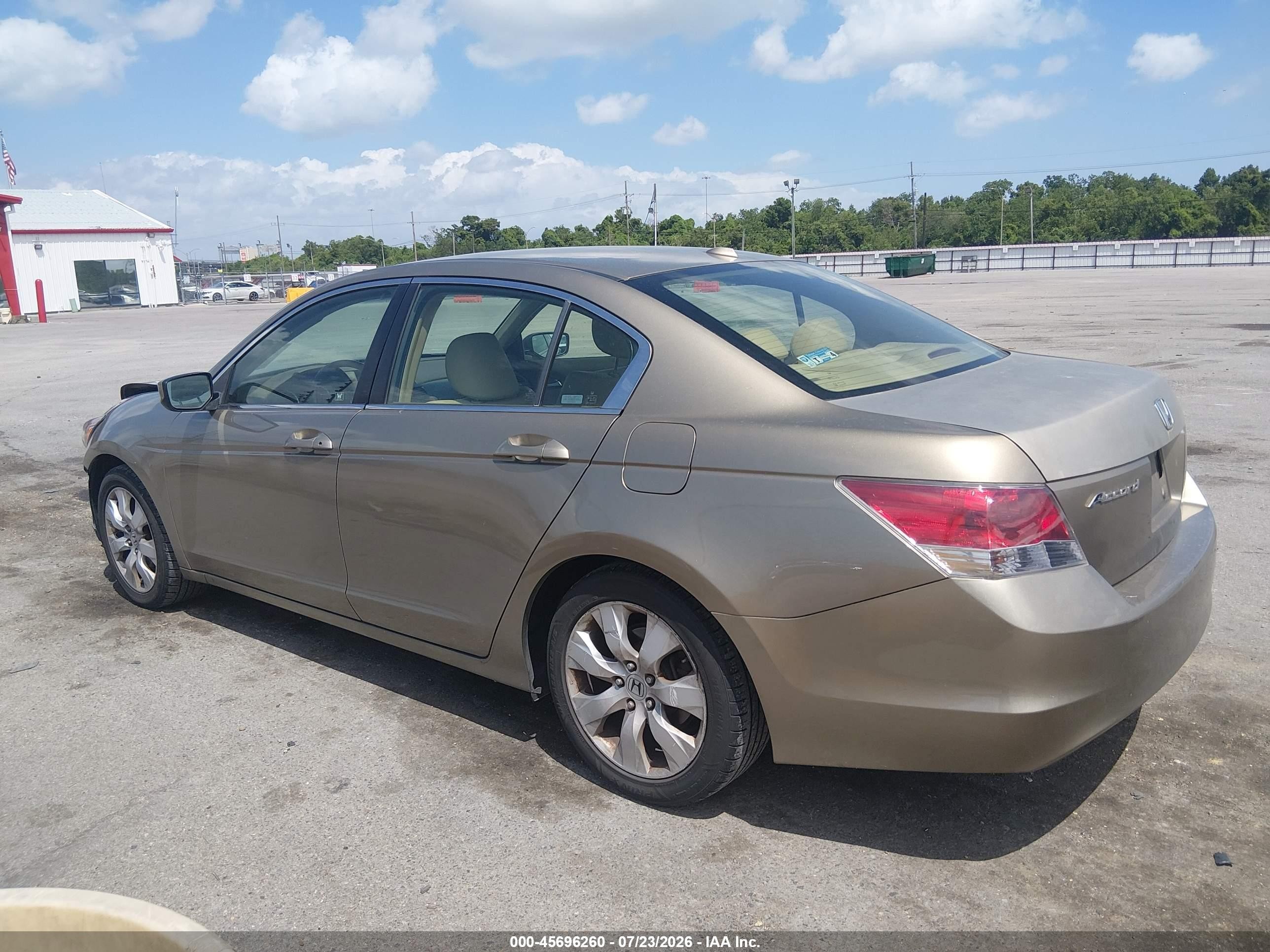 2008 Honda Accord 2.4 Ex-l Gold vin: JHMCP26808C032828