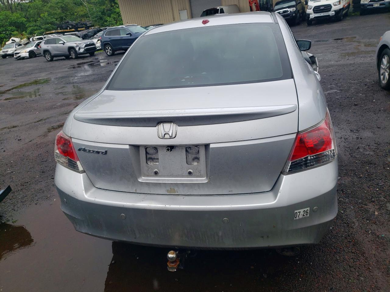 2008 Honda Accord Exl Silver vin: JHMCP26808C036877