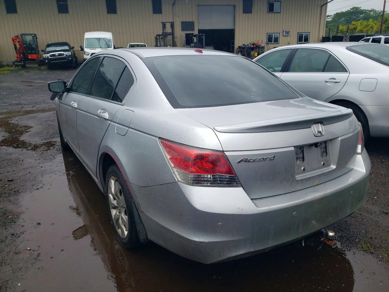 2008 Honda Accord Exl Silver vin: JHMCP26808C036877