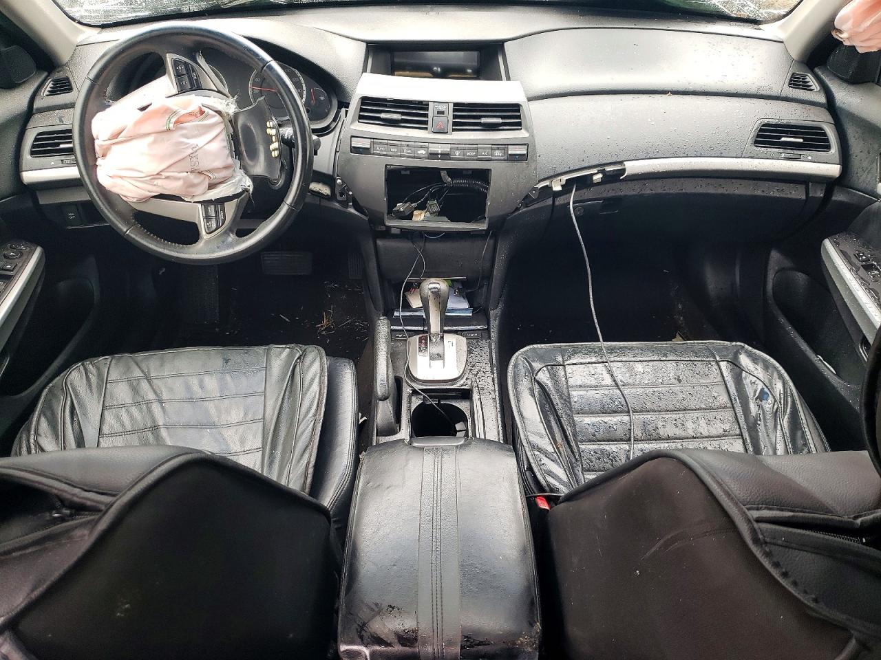2008 Honda Accord Exl Silver vin: JHMCP26808C036877