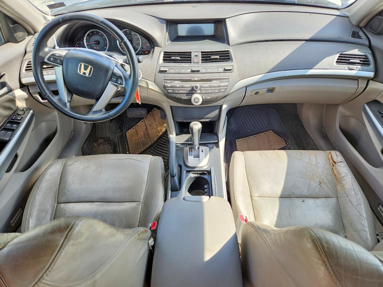 2008 Honda Accord Exl Gray vin: JHMCP26808C042632