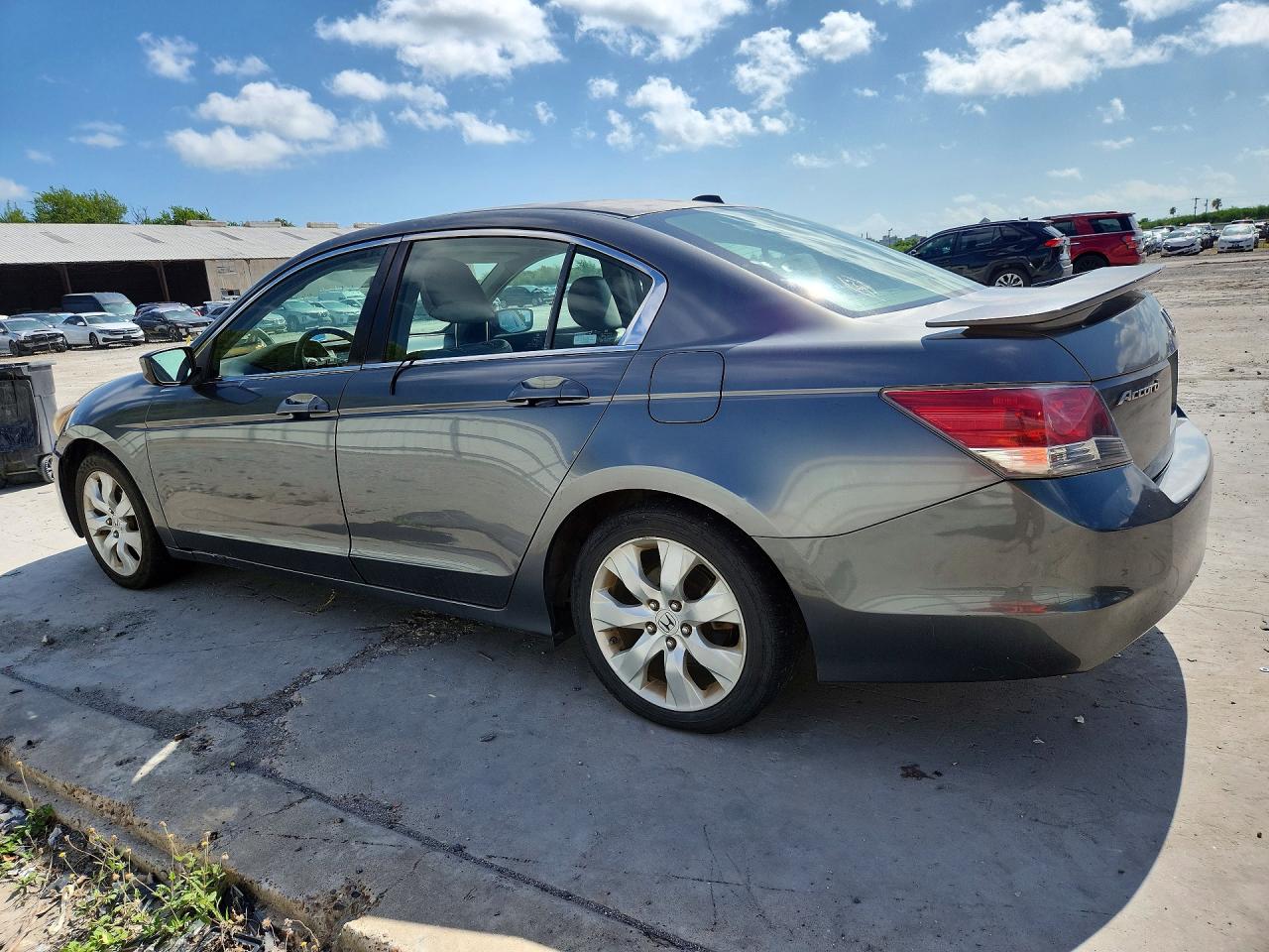 2008 Honda Accord Exl Gray vin: JHMCP26808C042632