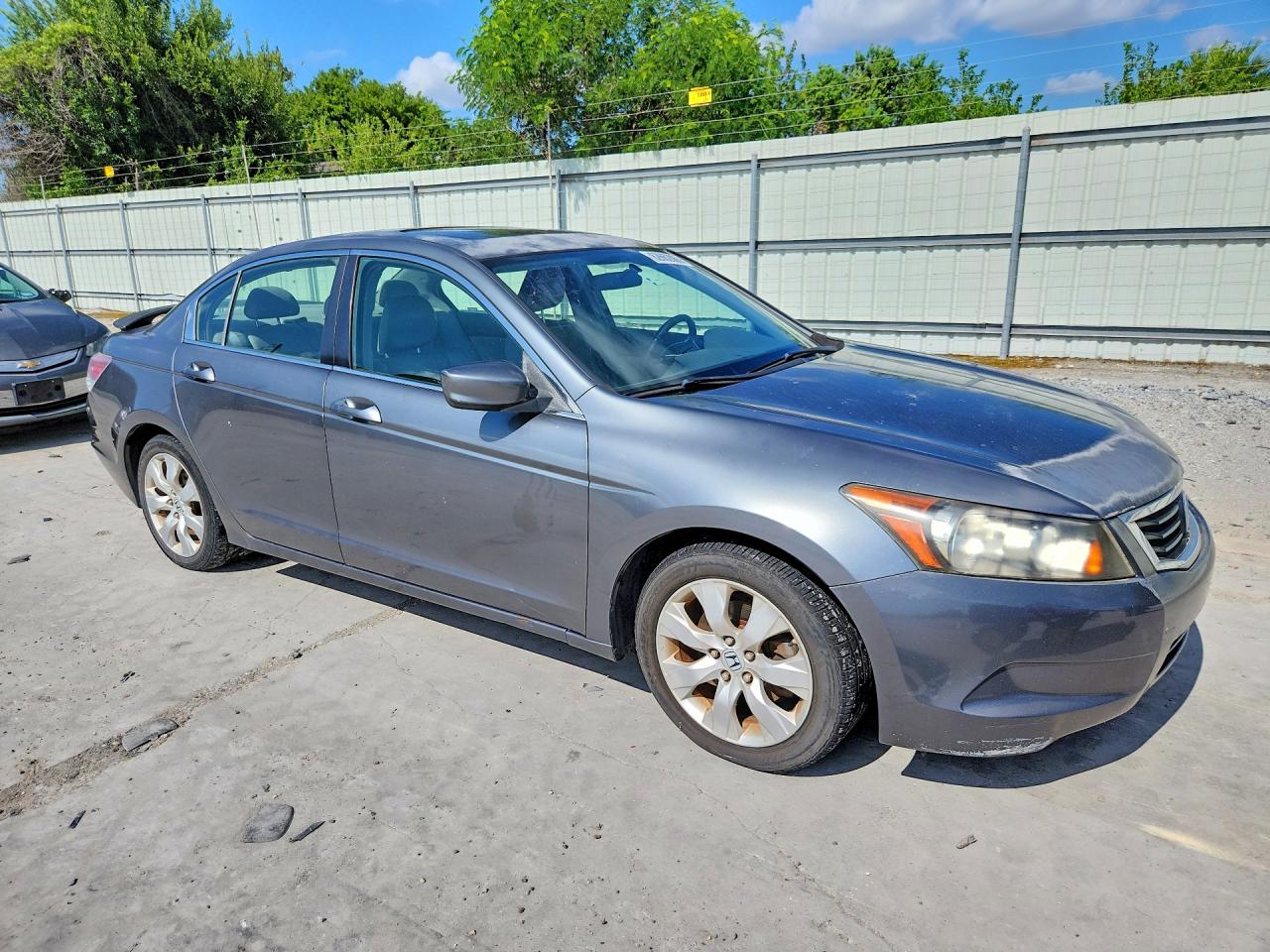 2008 Honda Accord Exl Gray vin: JHMCP26808C042632
