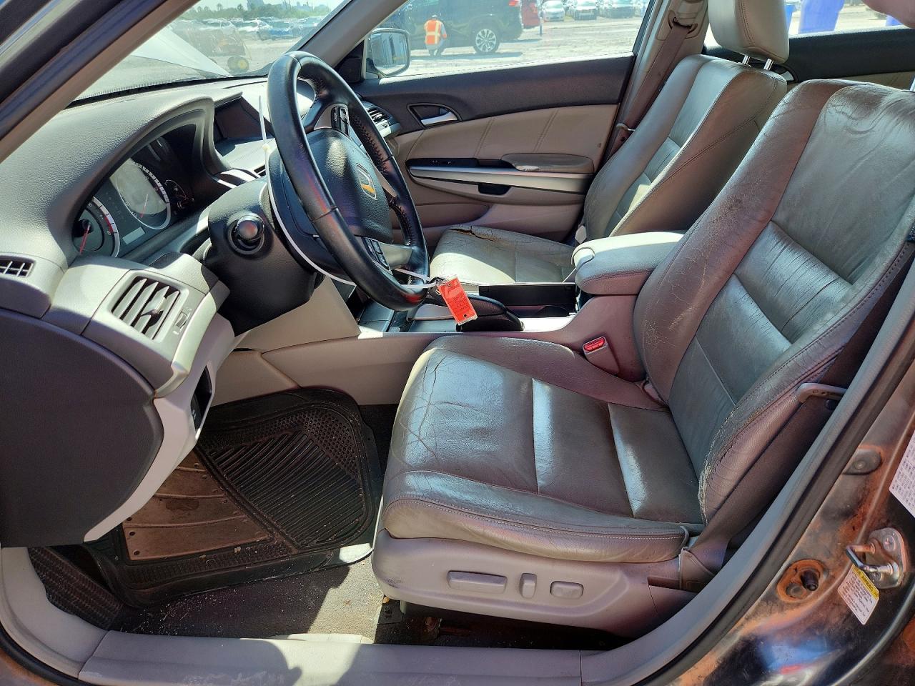 2008 Honda Accord Exl Gray vin: JHMCP26808C042632