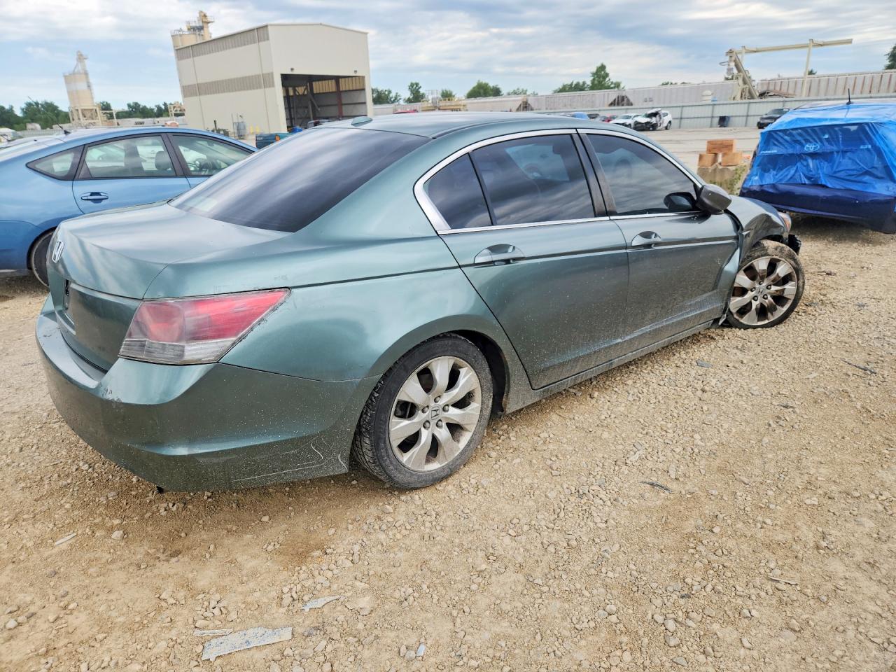 2008 Honda Accord Exl Green vin: JHMCP26808C056742