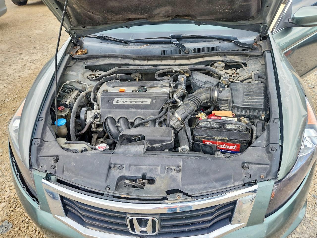 2008 Honda Accord Exl Green vin: JHMCP26808C056742