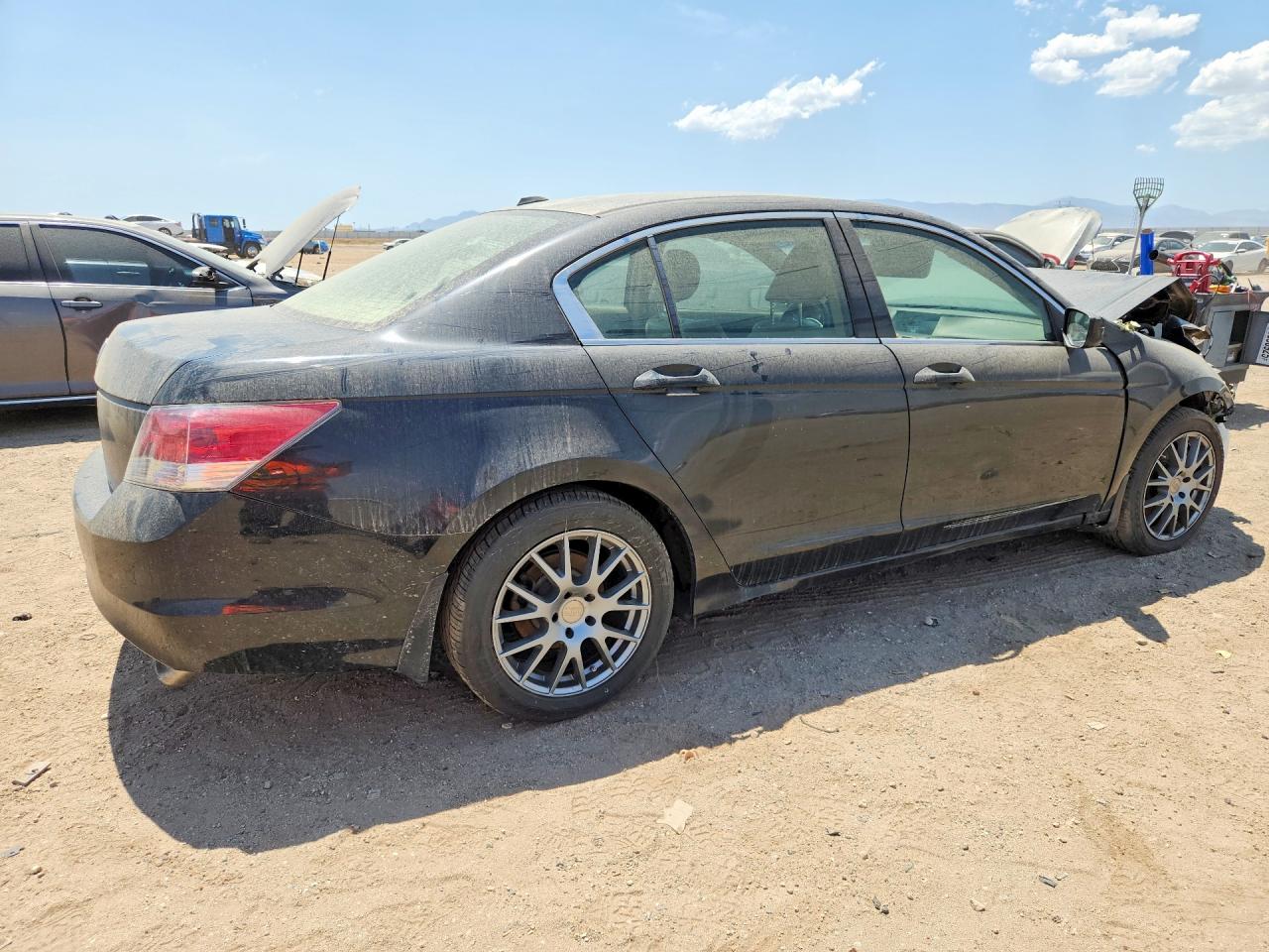 2008 Honda Accord Exl Black vin: JHMCP26808C059530