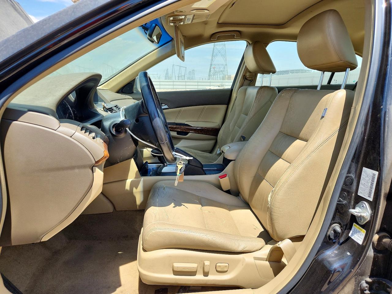 2008 Honda Accord Exl Black vin: JHMCP26808C059530