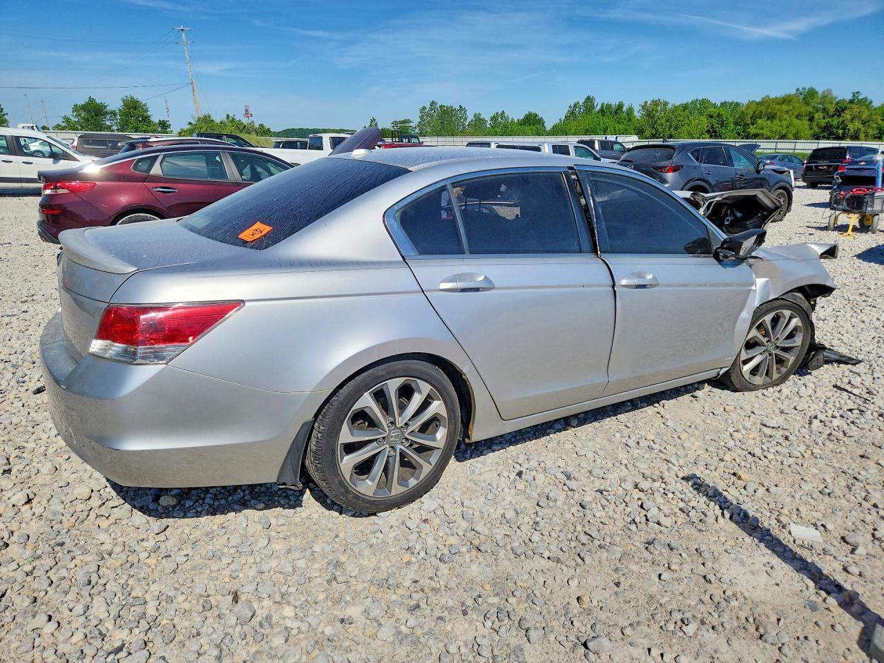 2008 Honda Accord Exl Silver vin: JHMCP26808C066915
