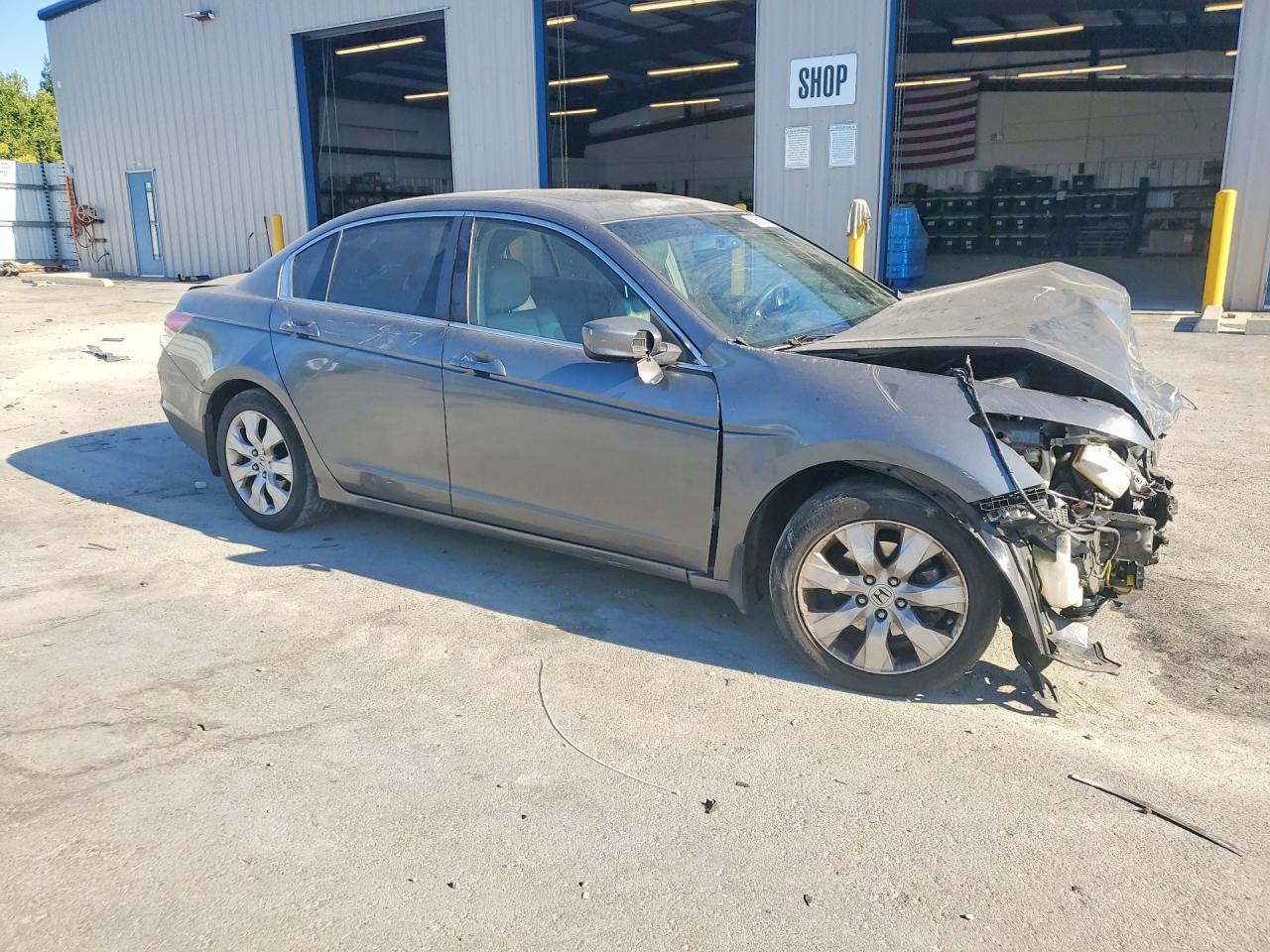 2008 Honda Accord Exl Gray vin: JHMCP26808C069670