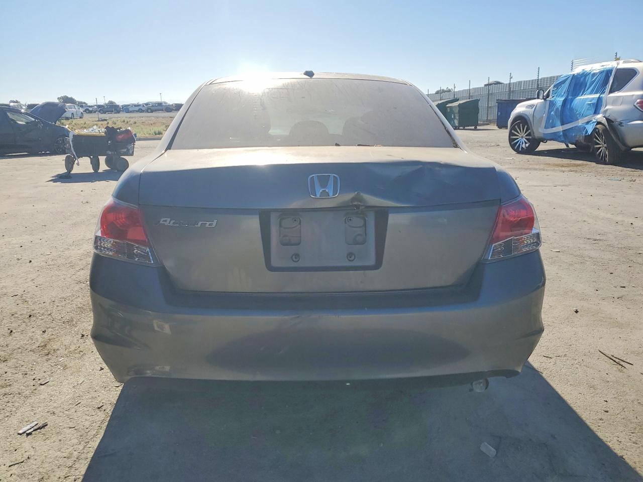 2008 Honda Accord Exl Gray vin: JHMCP26808C069670