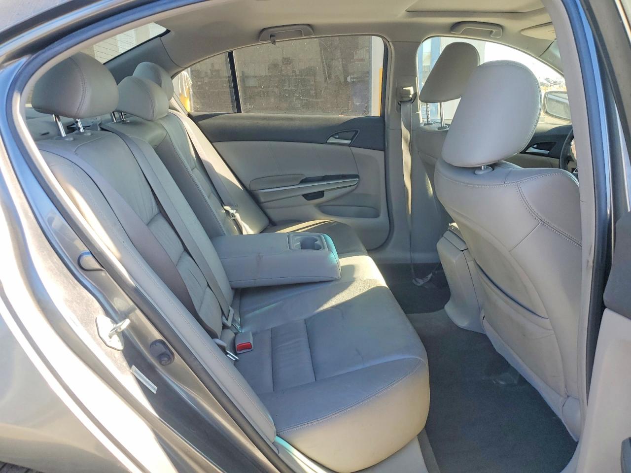 2008 Honda Accord Exl Gray vin: JHMCP26808C069670