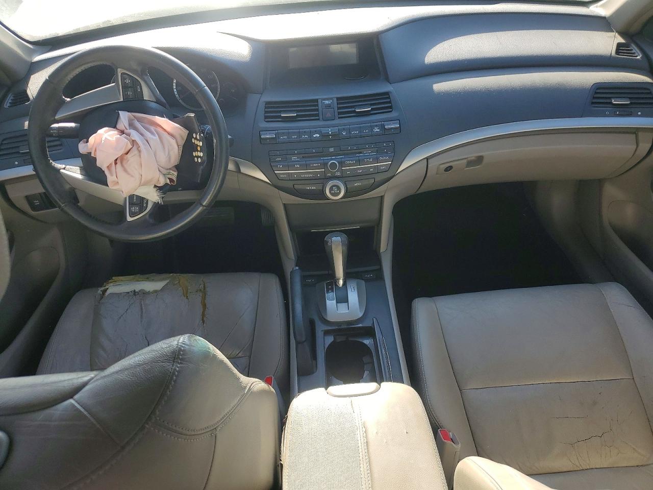 2008 Honda Accord Exl Gray vin: JHMCP26808C069670