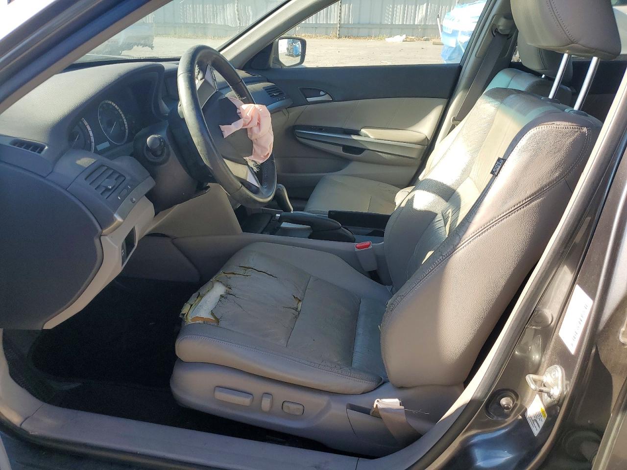2008 Honda Accord Exl Gray vin: JHMCP26808C069670