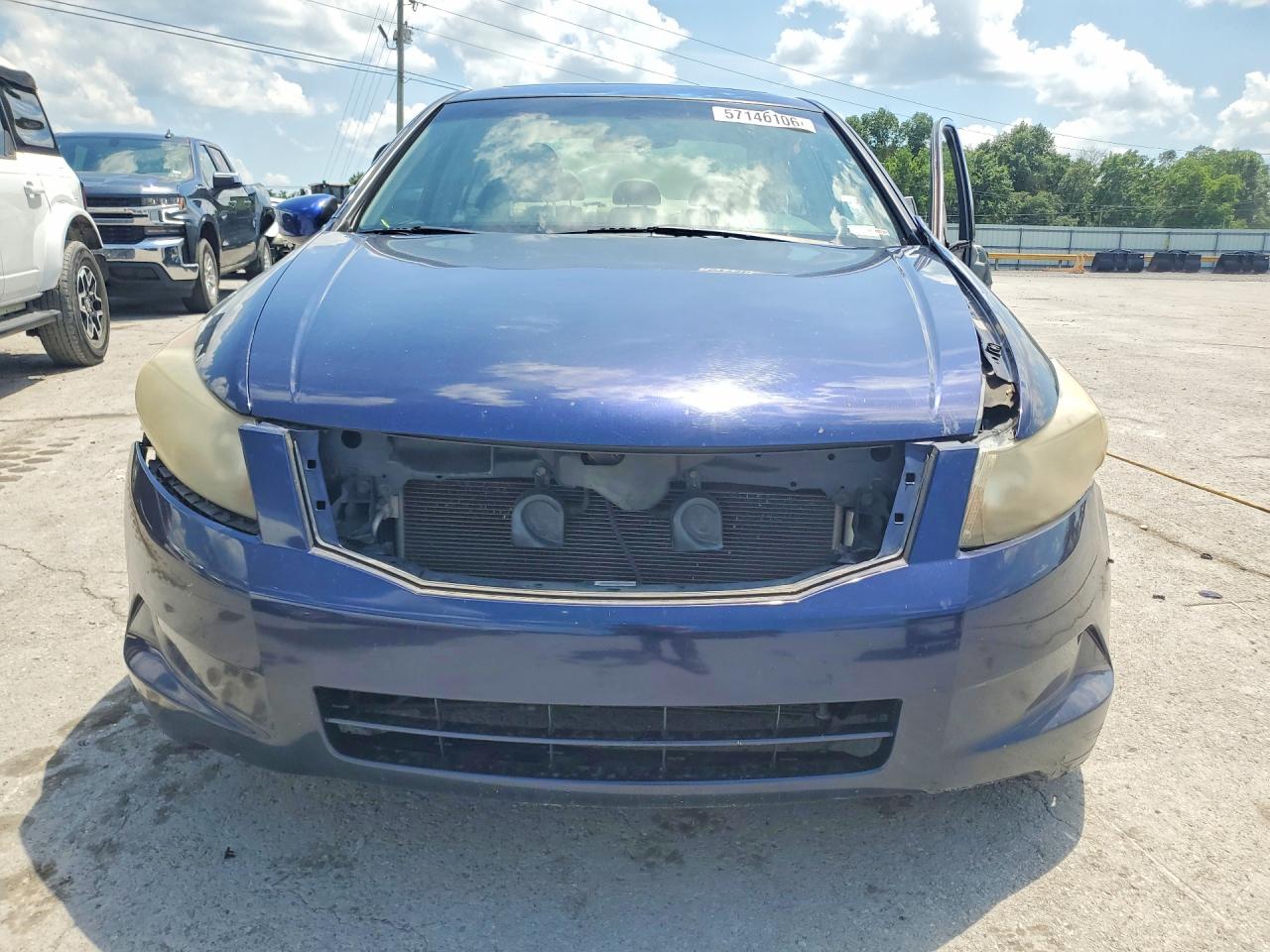 2008 Honda Accord Blue vin: JHMCP26808C070852