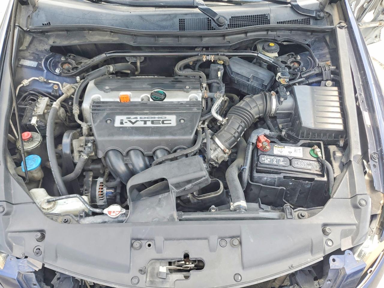 2008 Honda Accord Blue vin: JHMCP26808C070852