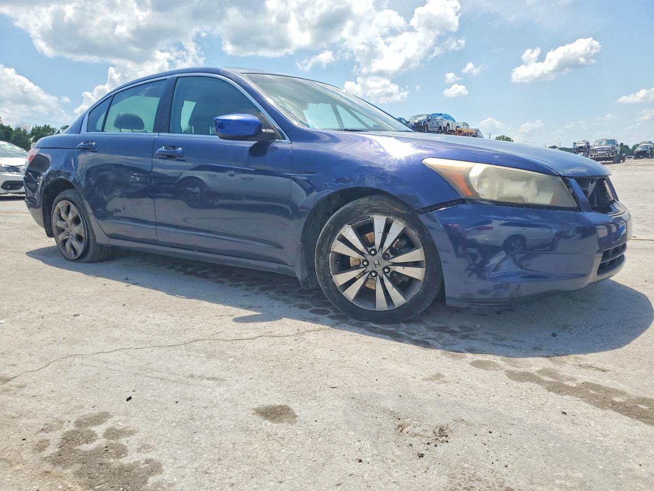 2008 Honda Accord Blue vin: JHMCP26808C070852