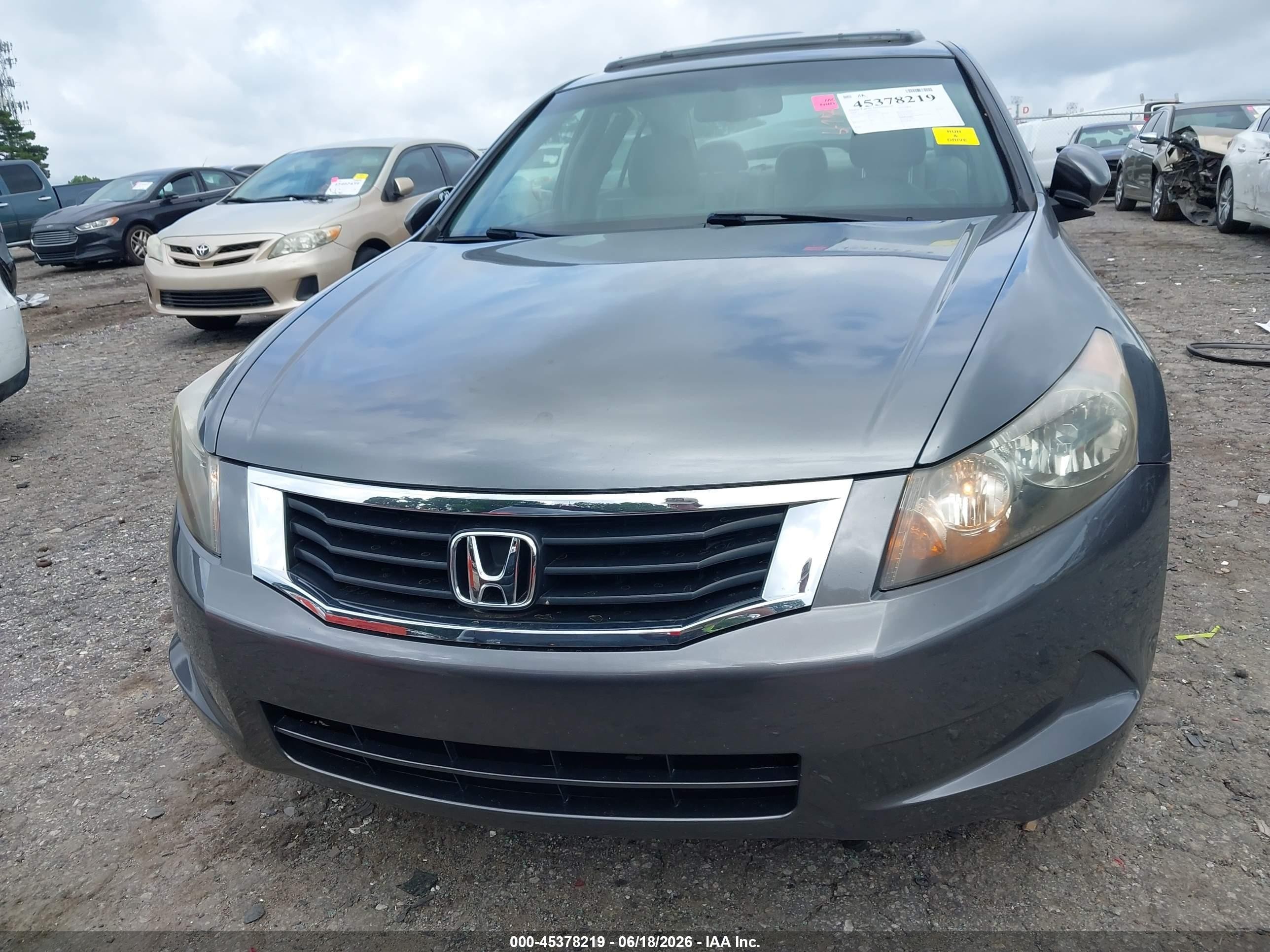 2008 Honda Accord 2.4 Ex-l Silver vin: JHMCP26808C077509