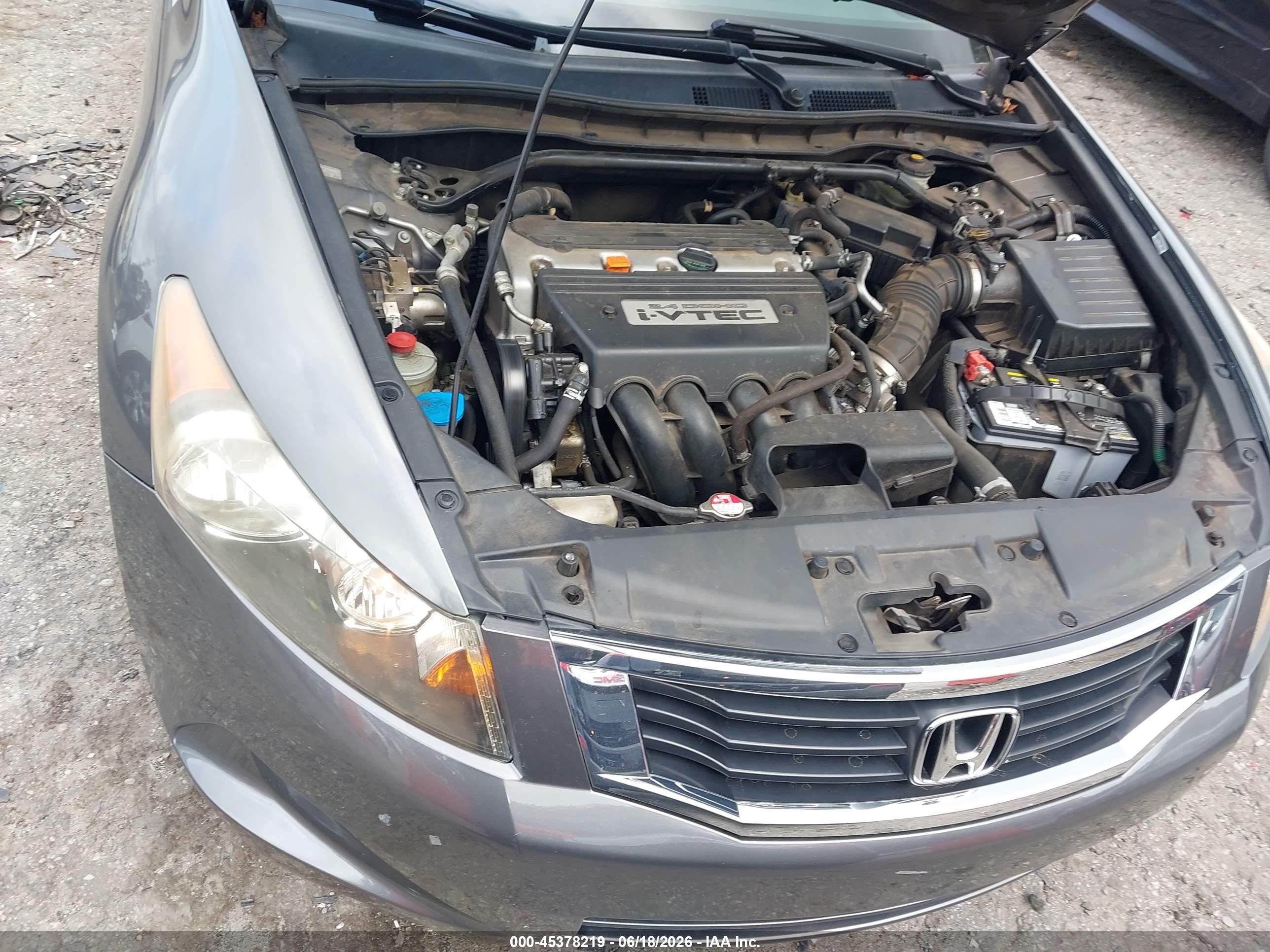2008 Honda Accord 2.4 Ex-l Silver vin: JHMCP26808C077509