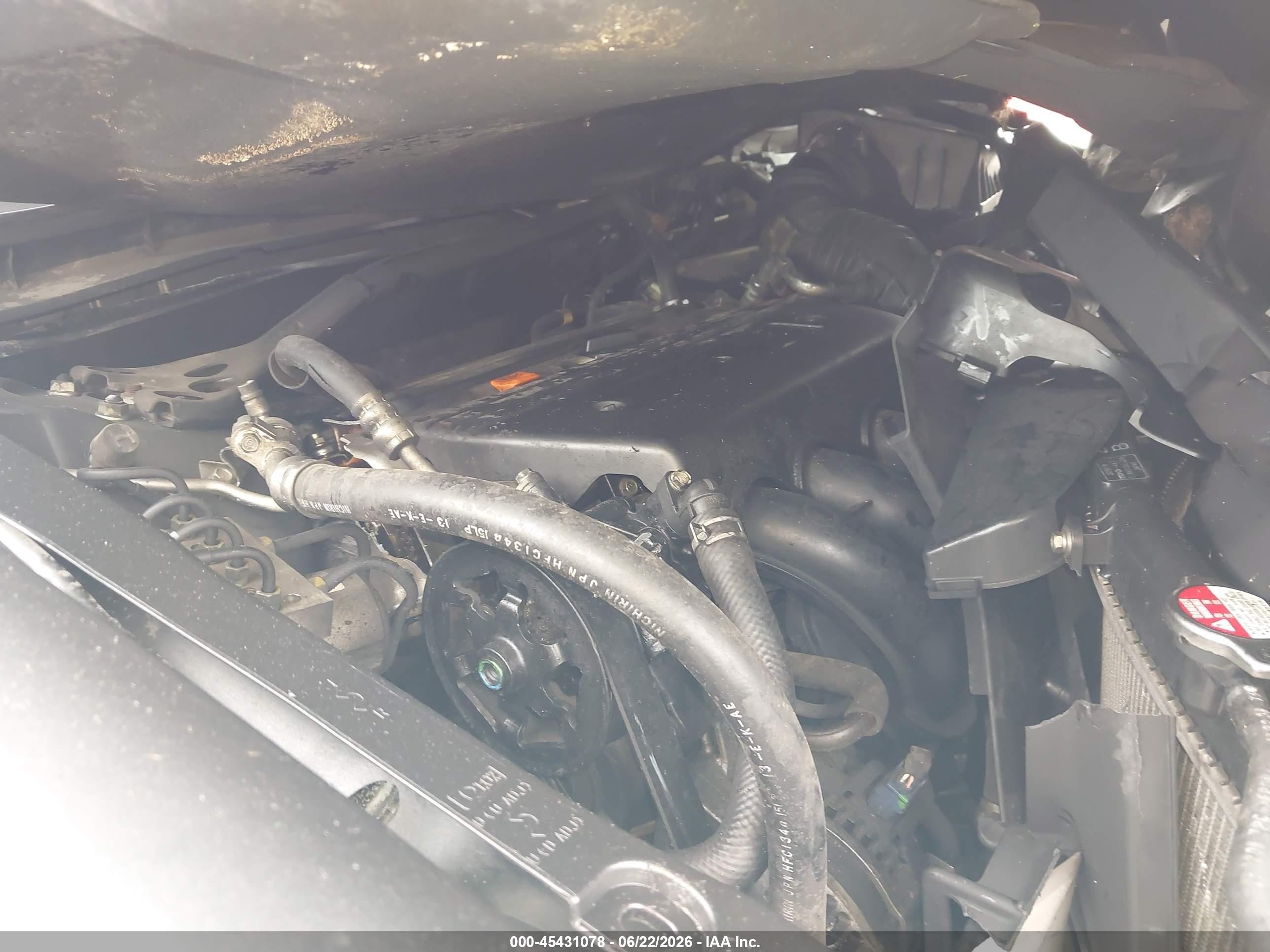 2008 Honda Accord 2.4 Ex-l Gray vin: JHMCP26808C079664