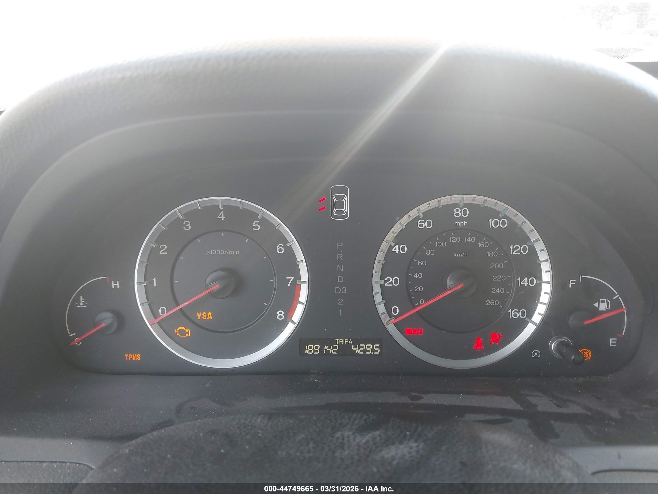 2009 Honda Accord 2.4 Ex-l Gray vin: JHMCP26809C010541