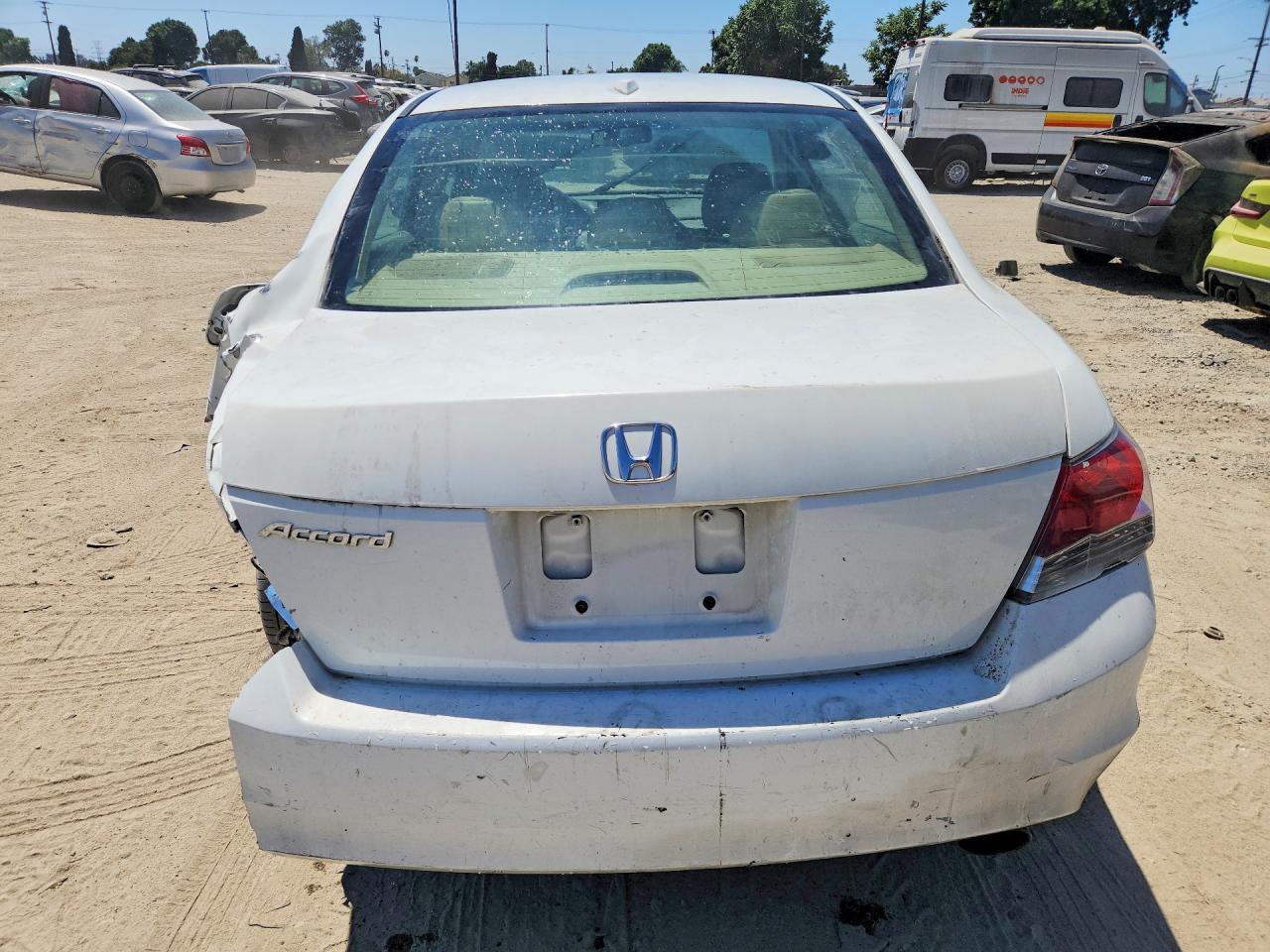 2009 Honda Accord Exl Белый vin: JHMCP26809C017540