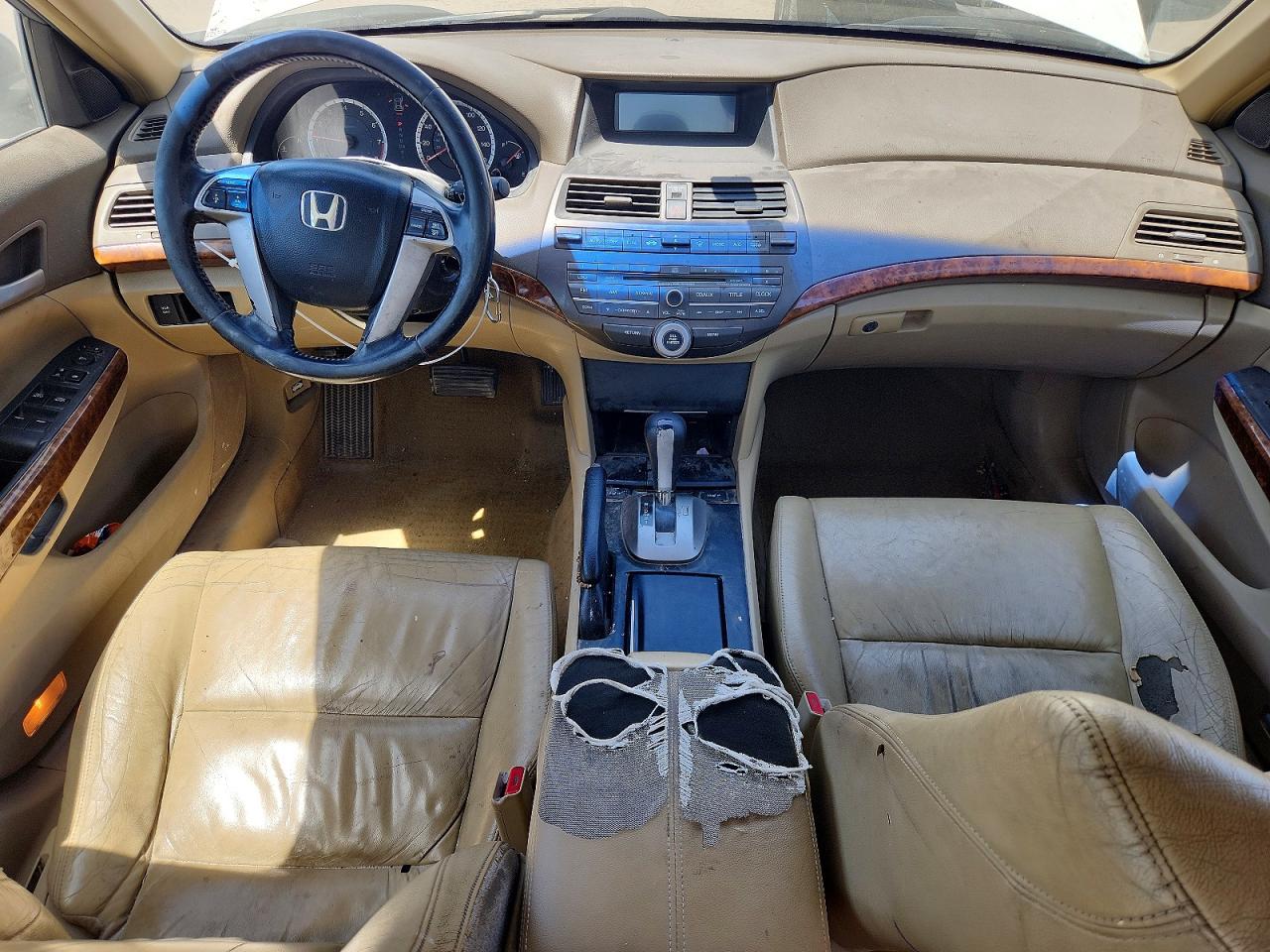 2009 Honda Accord Exl Белый vin: JHMCP26809C017540